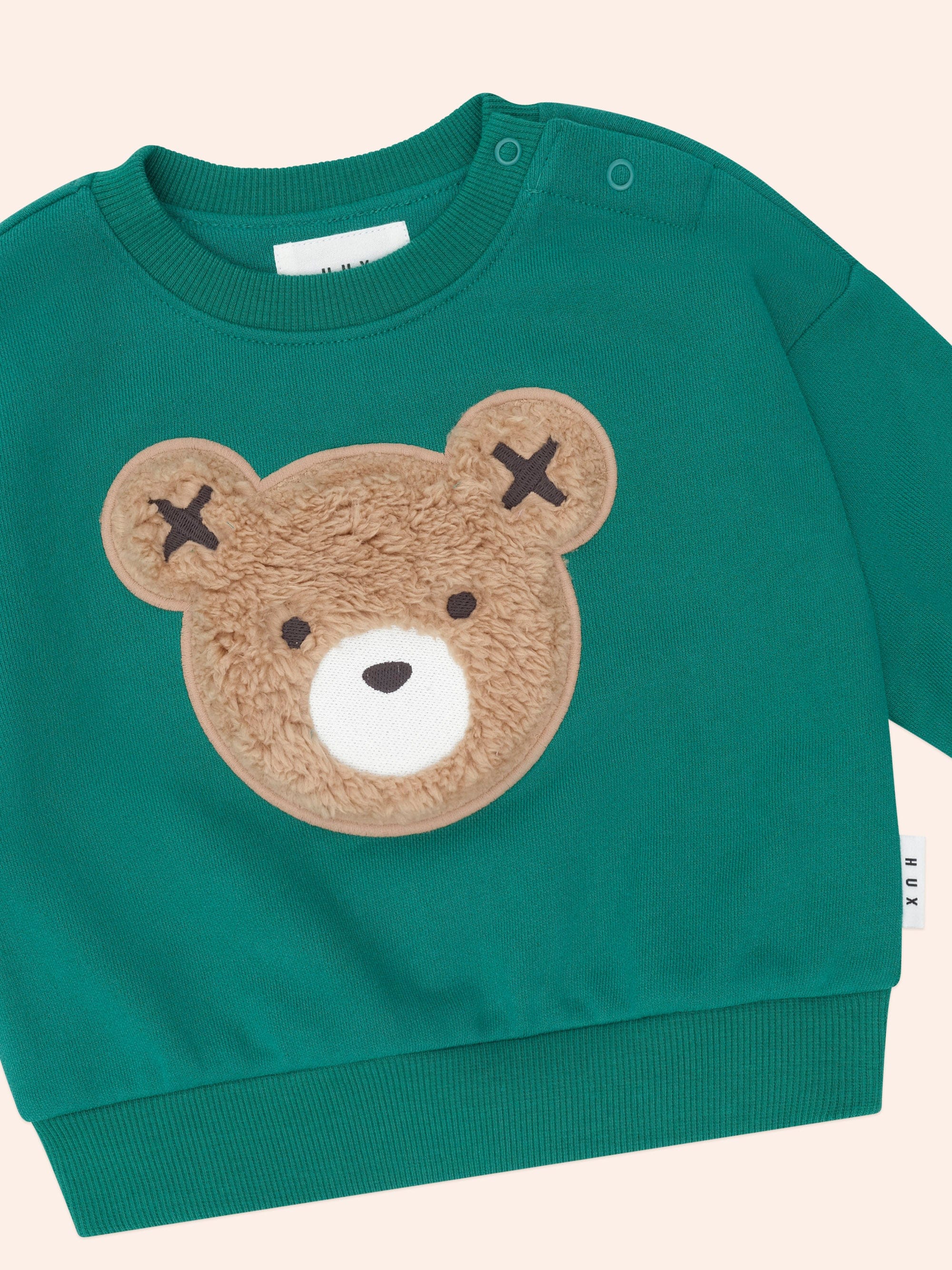 Furry Huxbear Emerald Sweatshirt SWEATSHIRT Huxbaby