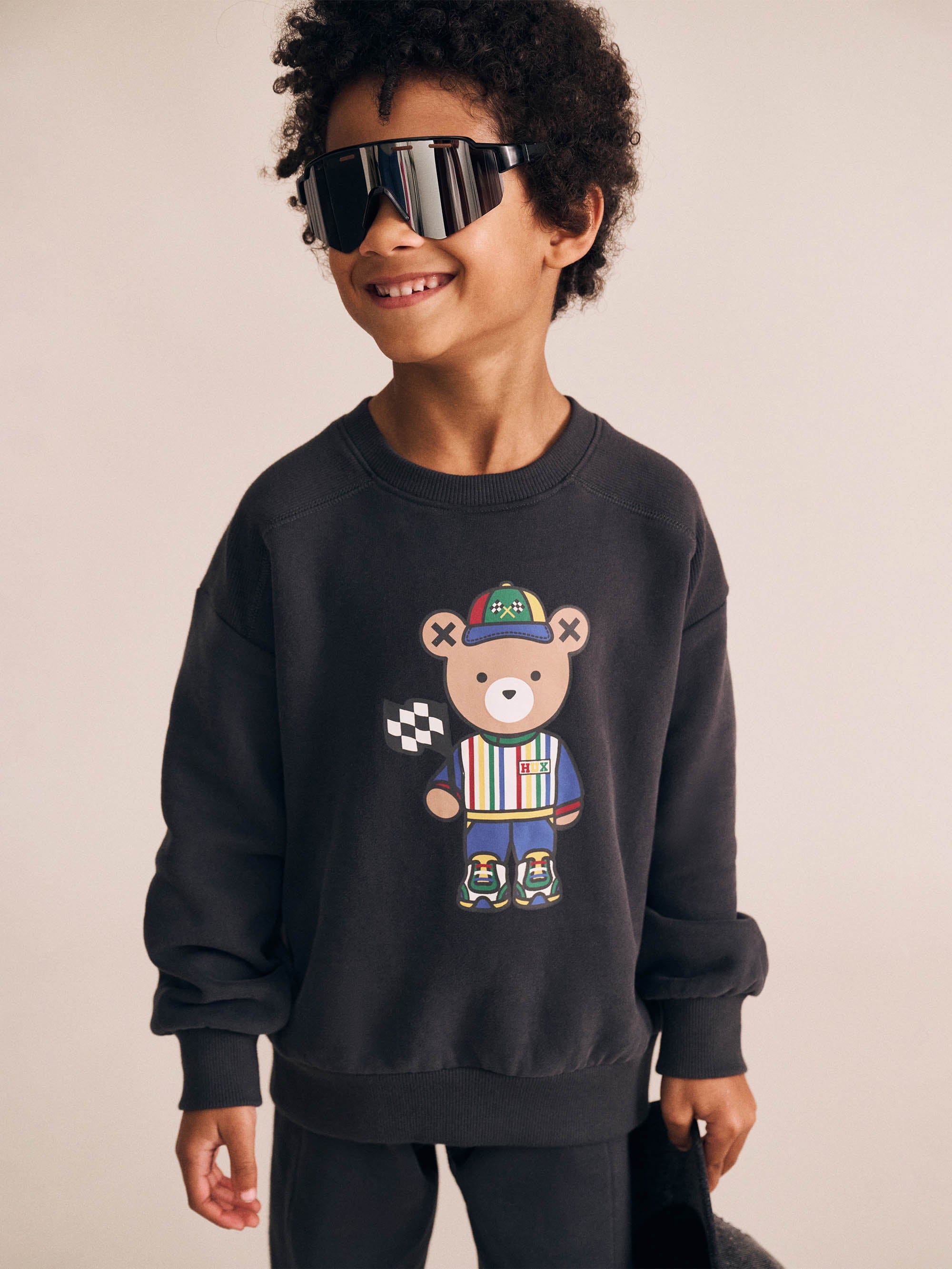 Motorsport Hux Panel Sweatshirt SWEATSHIRT Huxbaby