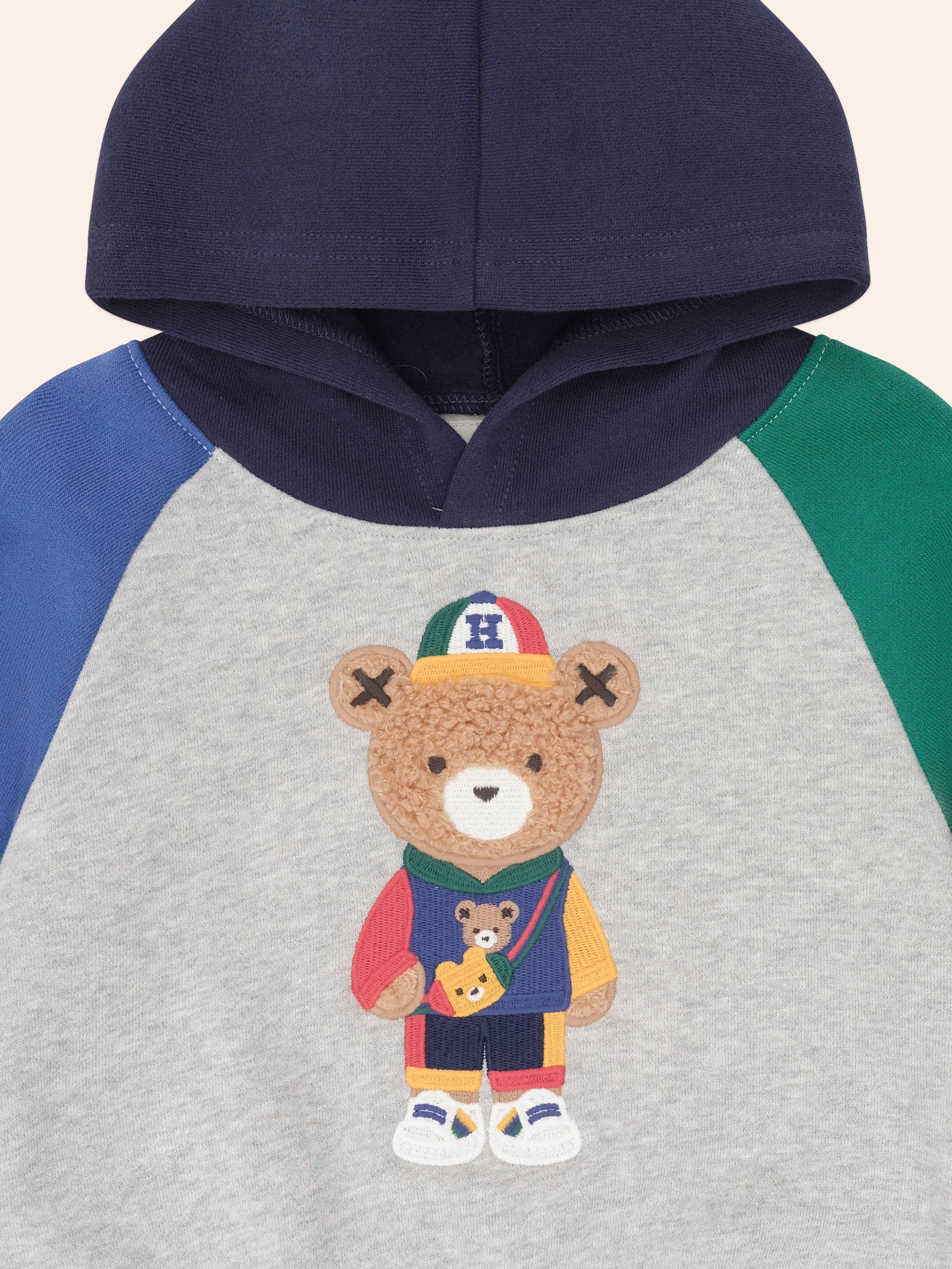 Colour Block Hux Hoodie SWEATSHIRT Huxbaby