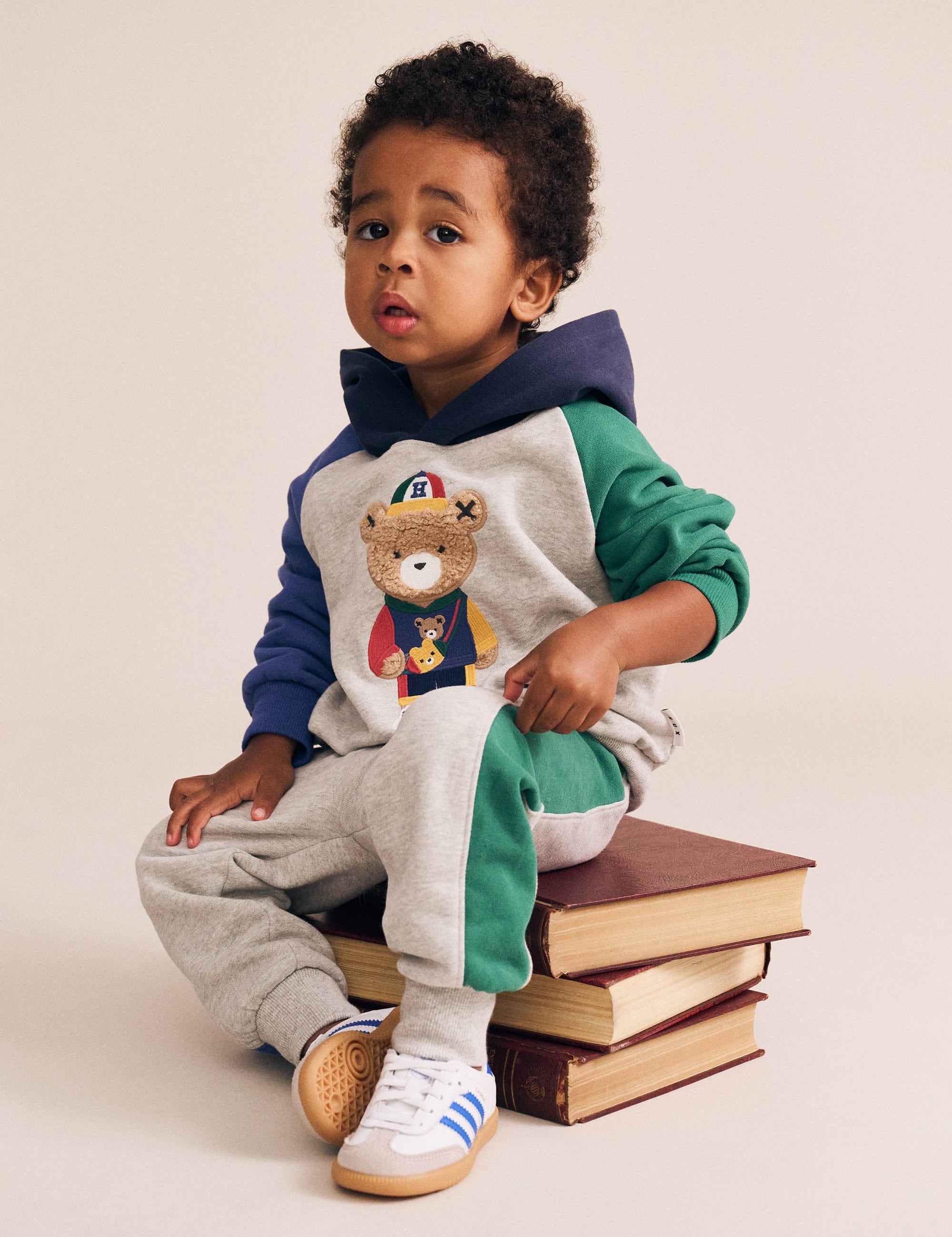 Colour Block Hux Hoodie SWEATSHIRT Huxbaby