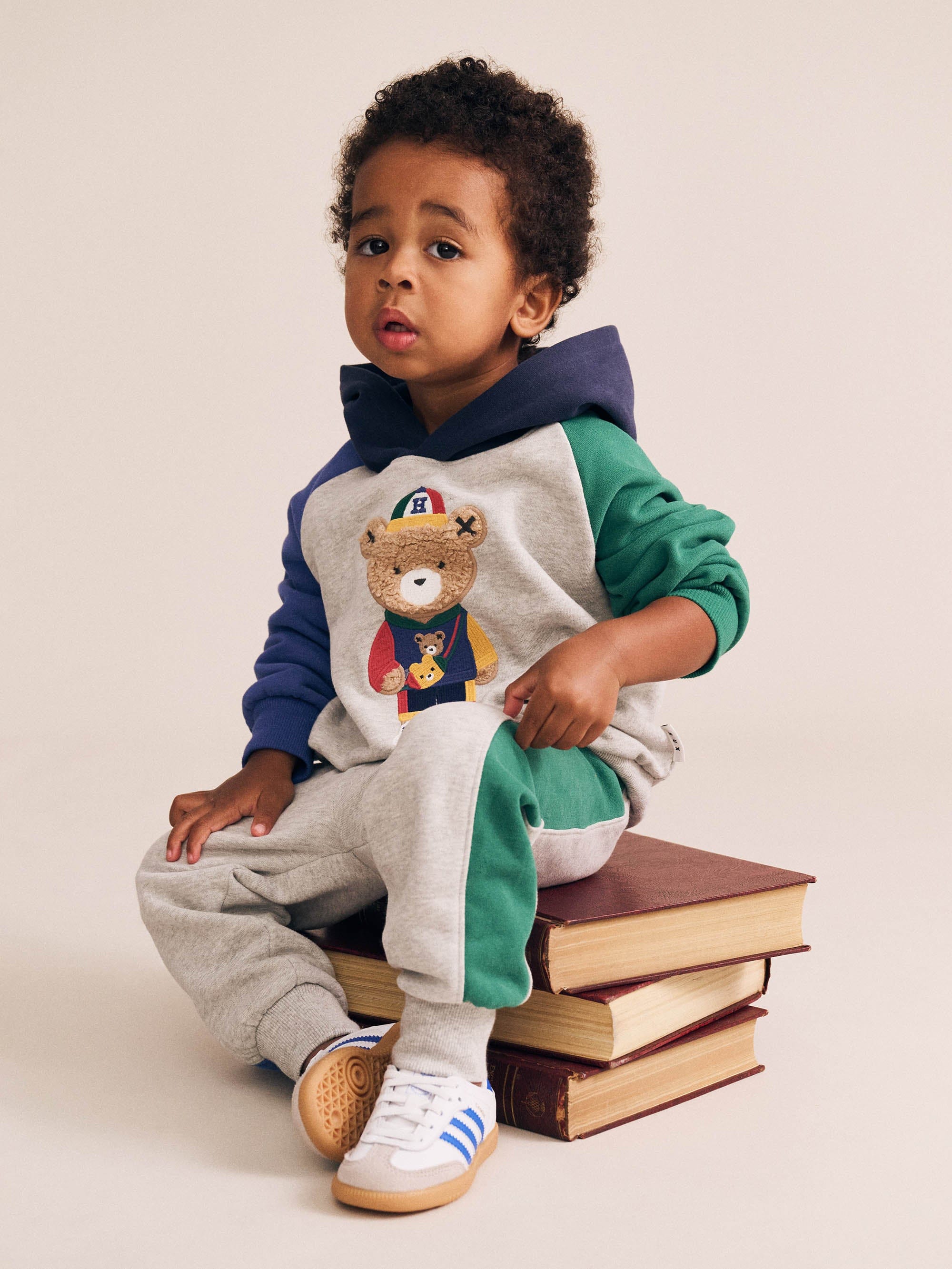 Colour Block Hux Hoodie SWEATSHIRT Huxbaby