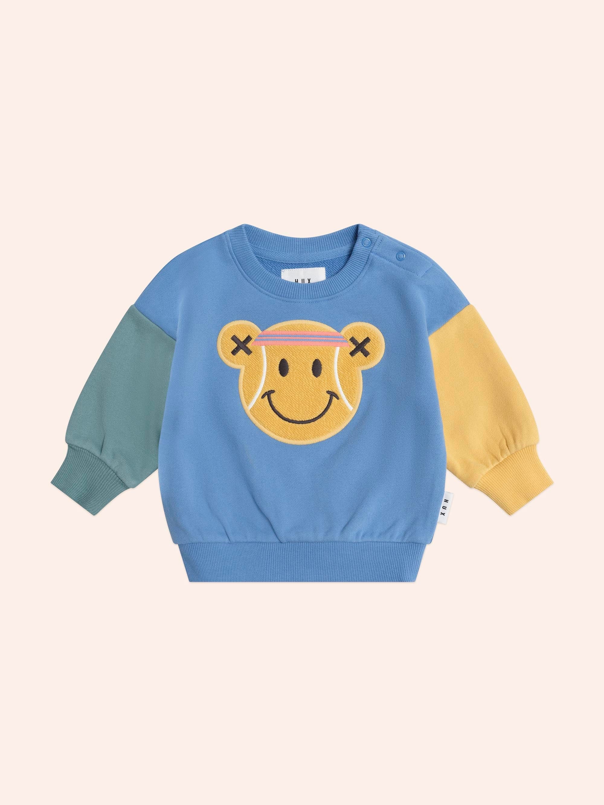 Tennis Bear Sweatshirt SWEATSHIRT Huxbaby