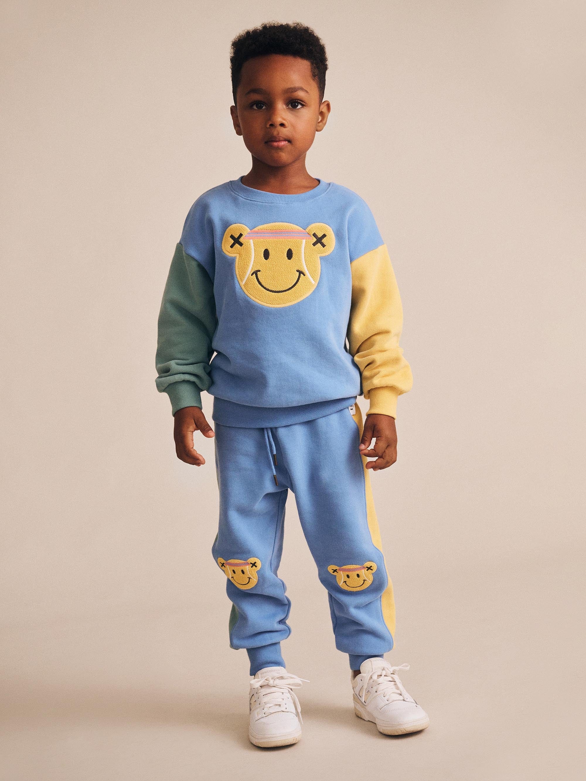 Tennis Bear Sweatshirt SWEATSHIRT Huxbaby
