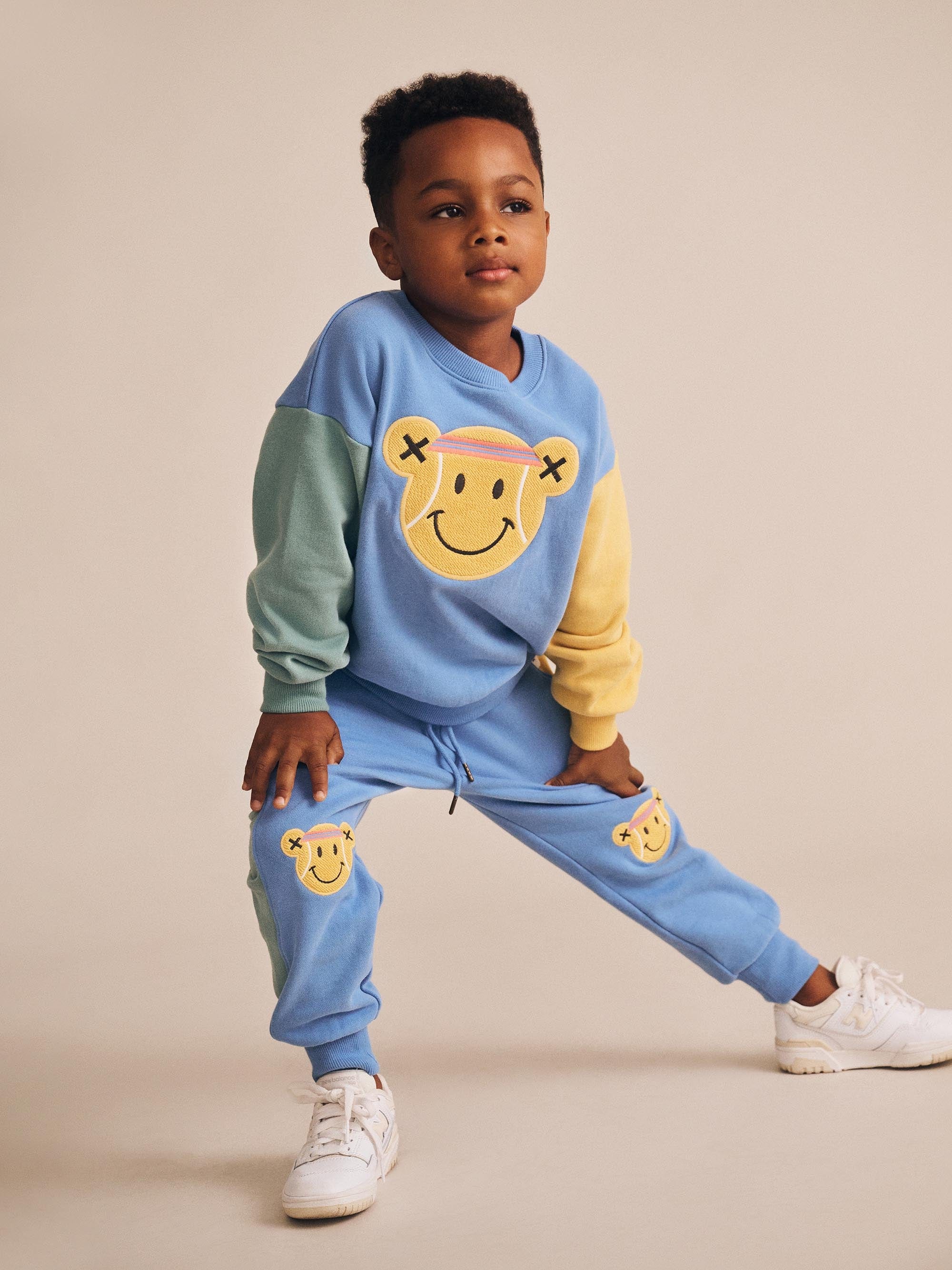 Tennis Bear Sweatshirt SWEATSHIRT Huxbaby
