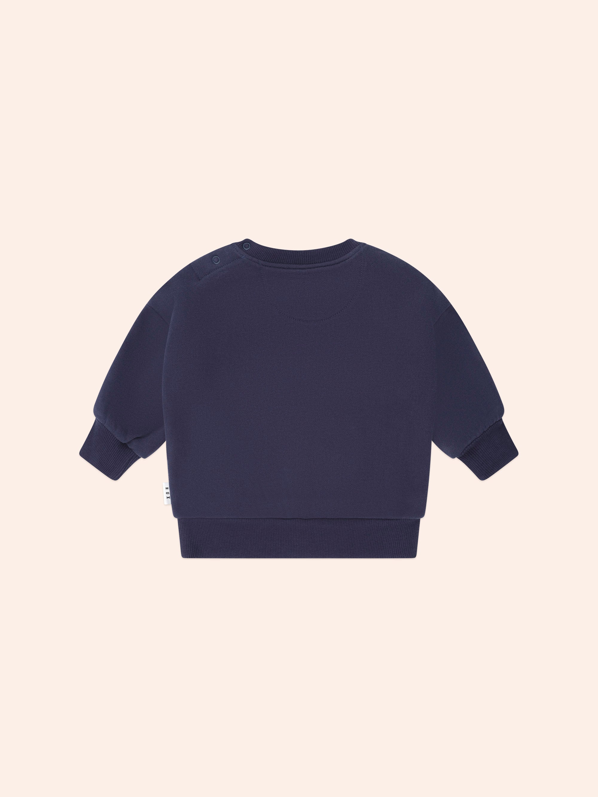 Ski Percy Stripe Drop Shoulder Sweatshirt SWEATSHIRT Huxbaby