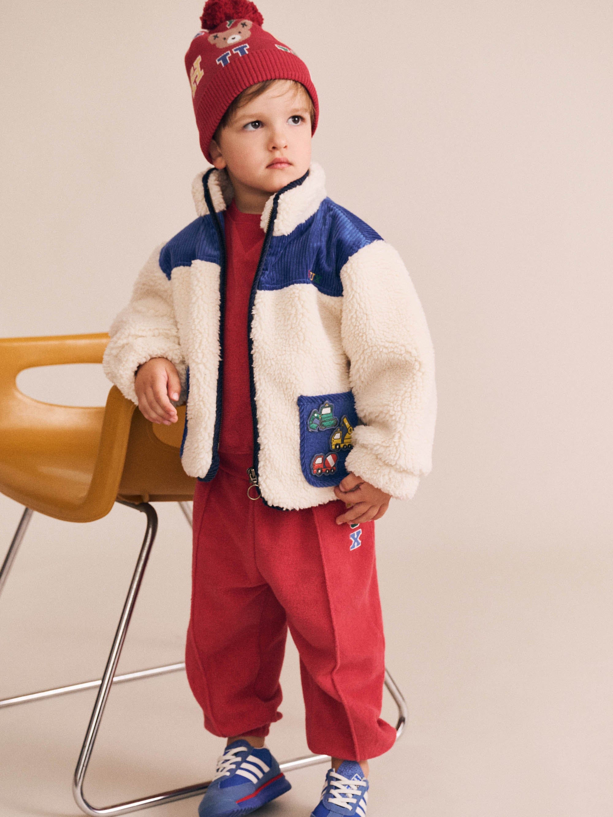 Varsity Letter Hux Beanie ACCESSORIES Huxbaby