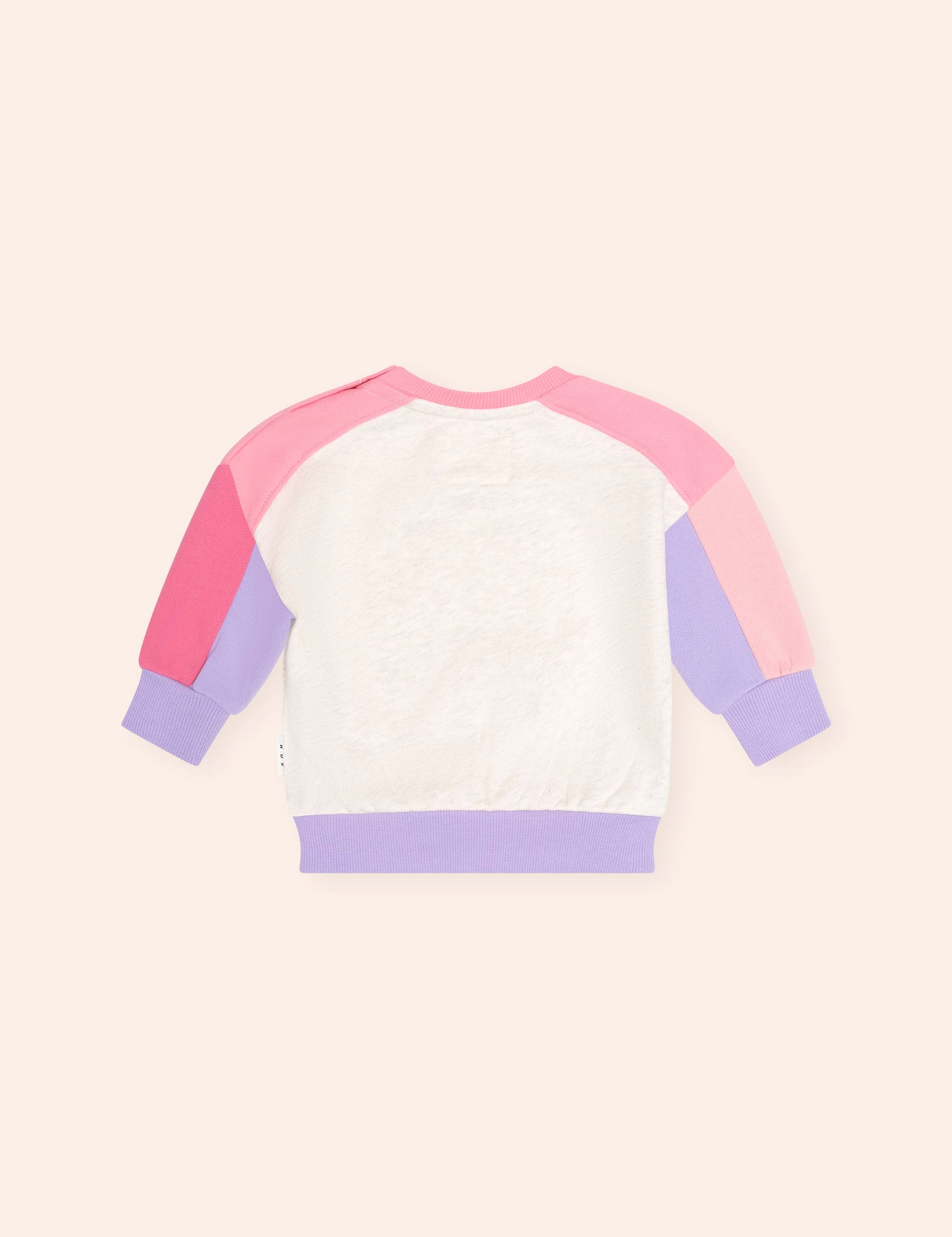 Colour Block Sitting Huxette Sweatshirt SWEATSHIRT Huxbaby Shopify