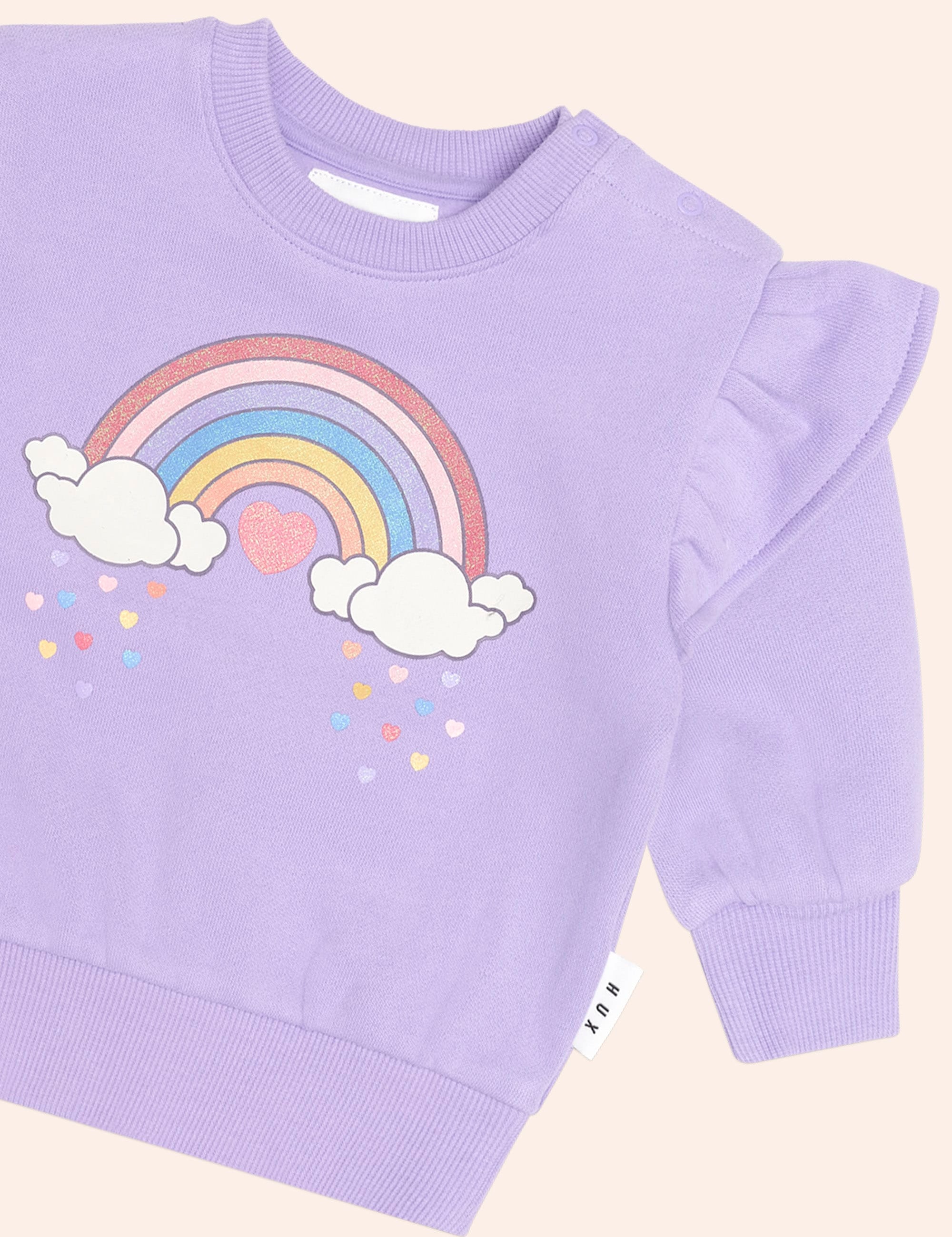 Magical Rainbow Sweatshirt SWEATSHIRT Huxbaby Shopify