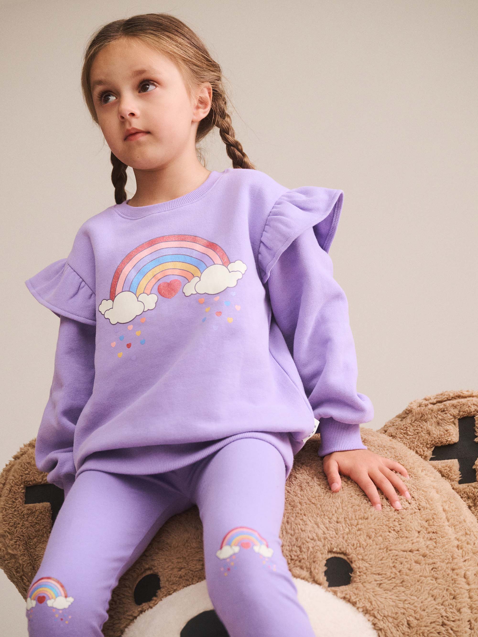 Huxbaby Shopify SWEATSHIRT Magical Rainbow Sweatshirt