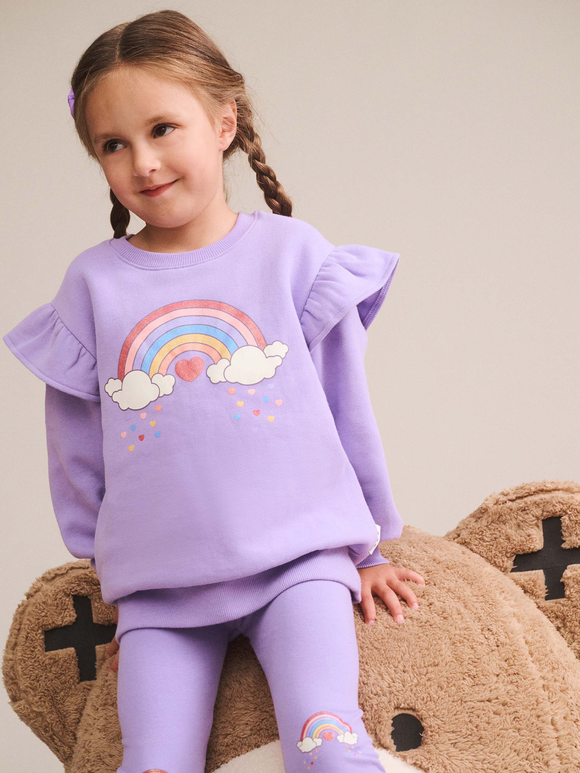Huxbaby Shopify SWEATSHIRT Magical Rainbow Sweatshirt