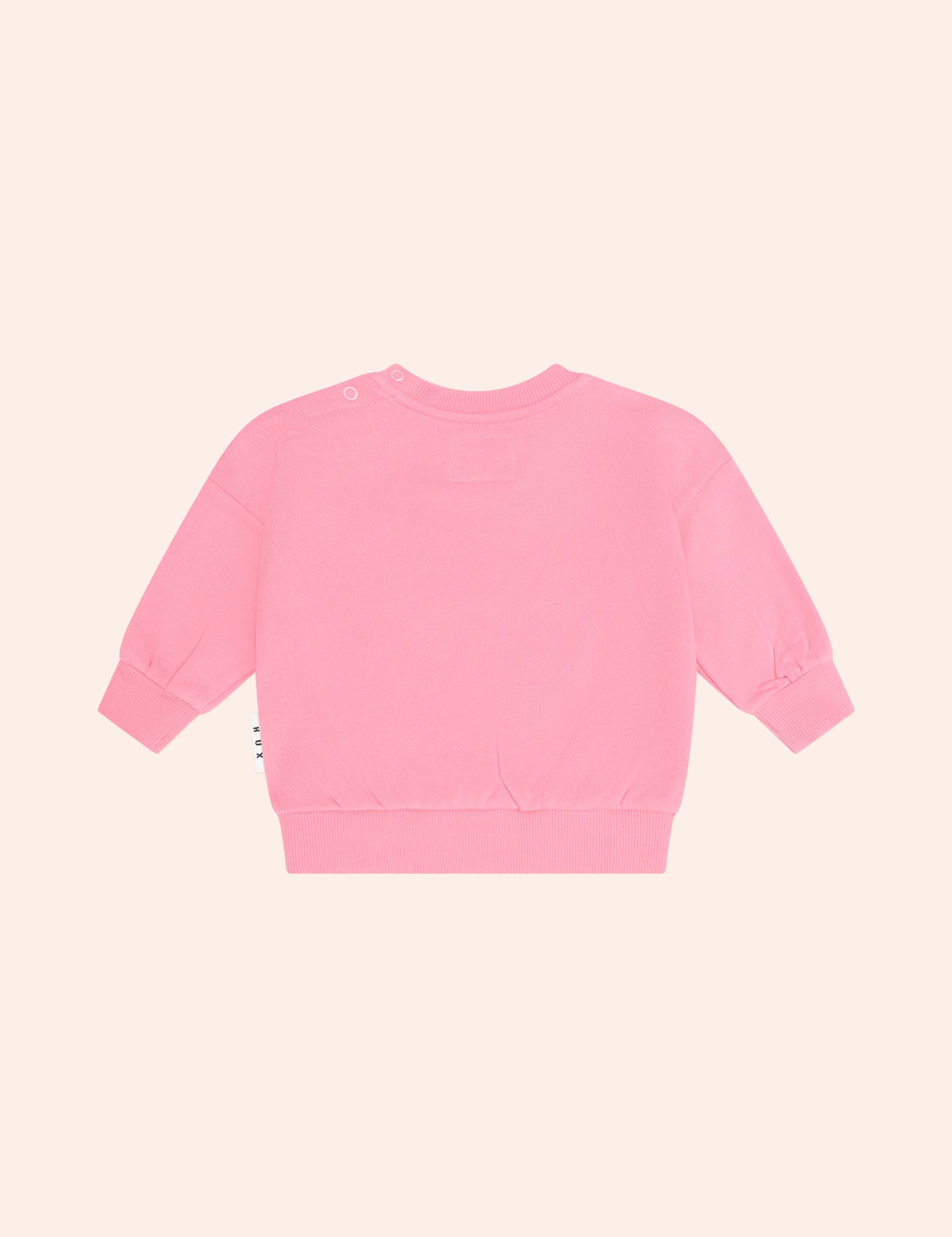 Strawberry Emb Sweatshirt SWEATSHIRT Huxbaby Shopify