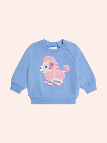 Polly Poodle Sweatshirt SWEATSHIRT Huxbaby