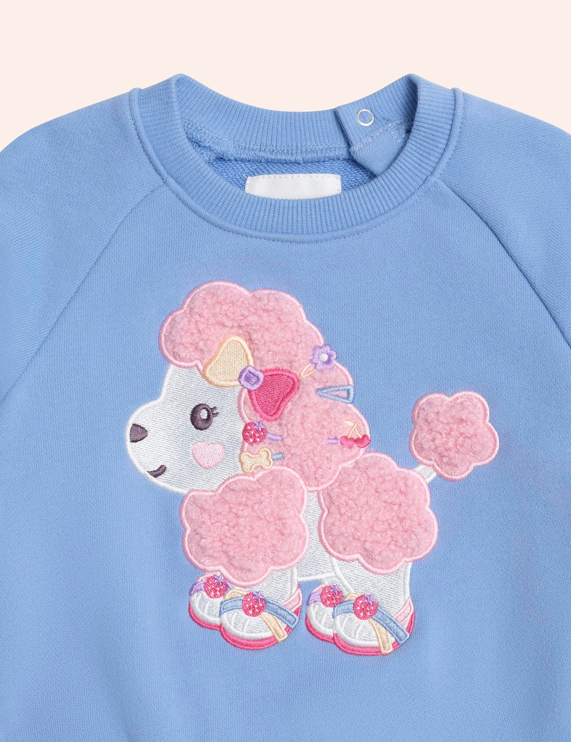 Polly Poodle Sweatshirt SWEATSHIRT Huxbaby