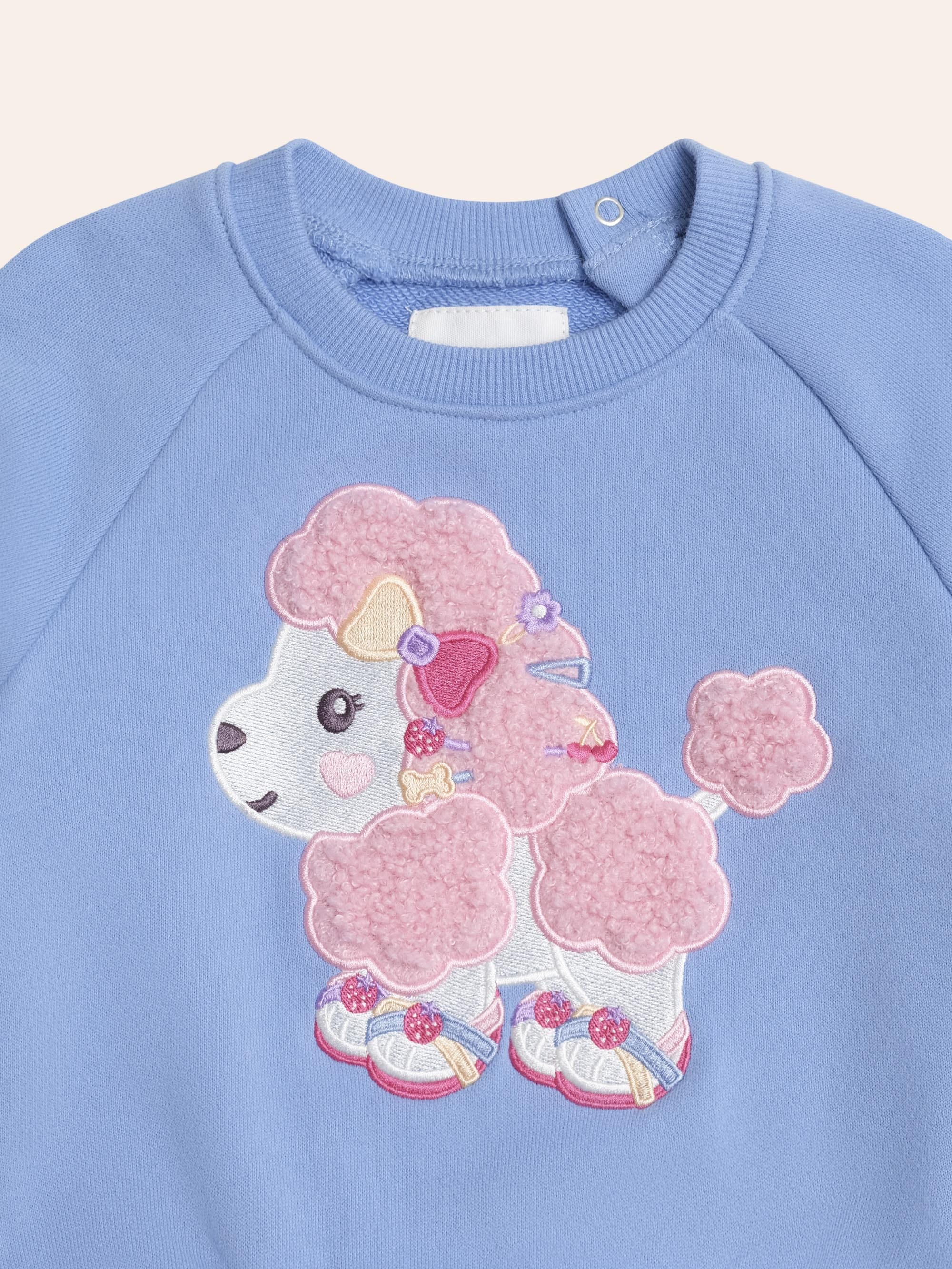 Polly Poodle Sweatshirt SWEATSHIRT Huxbaby