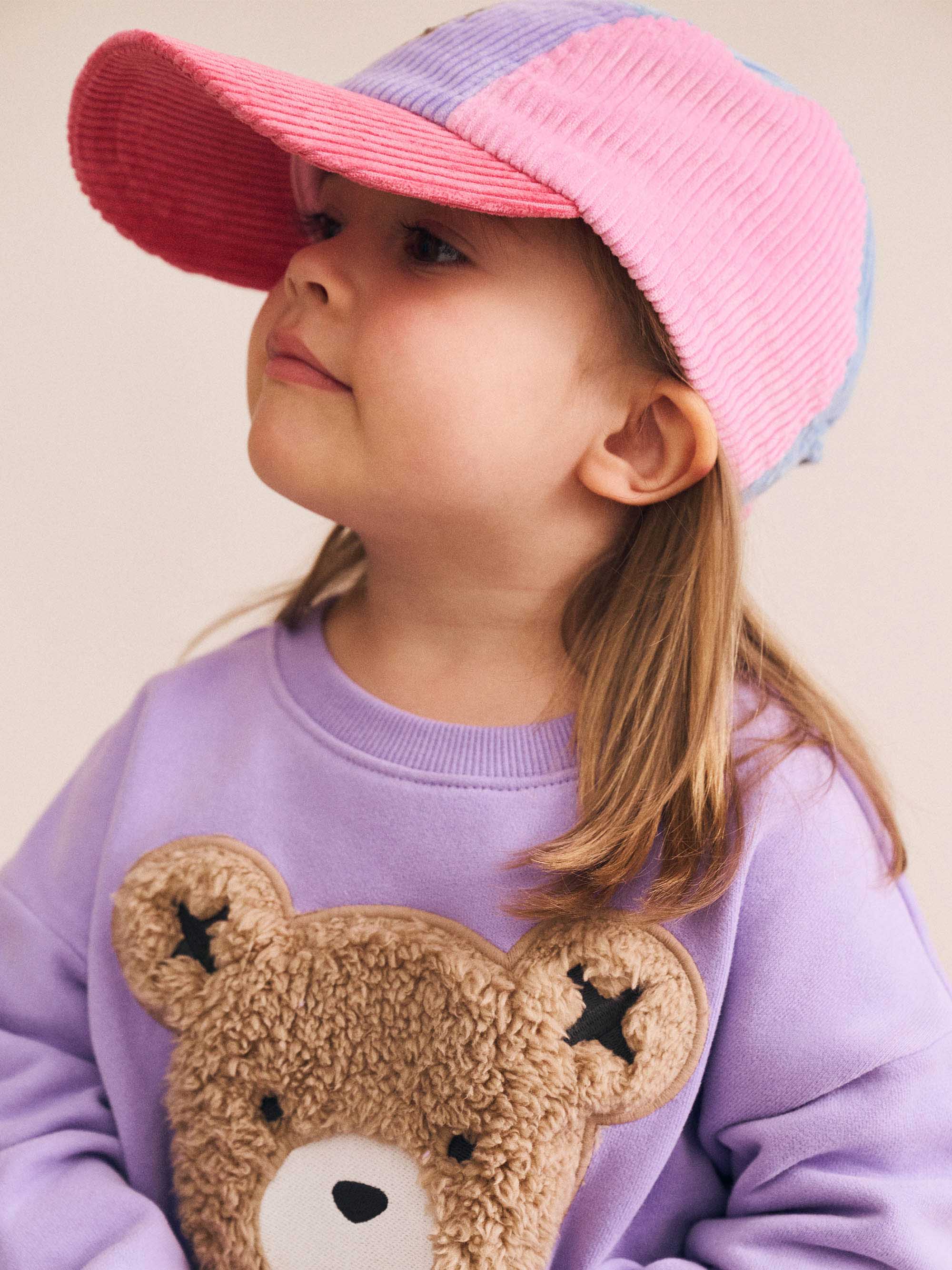 Furry Huxbear Sweatshirt Purple SWEATSHIRT Huxbaby