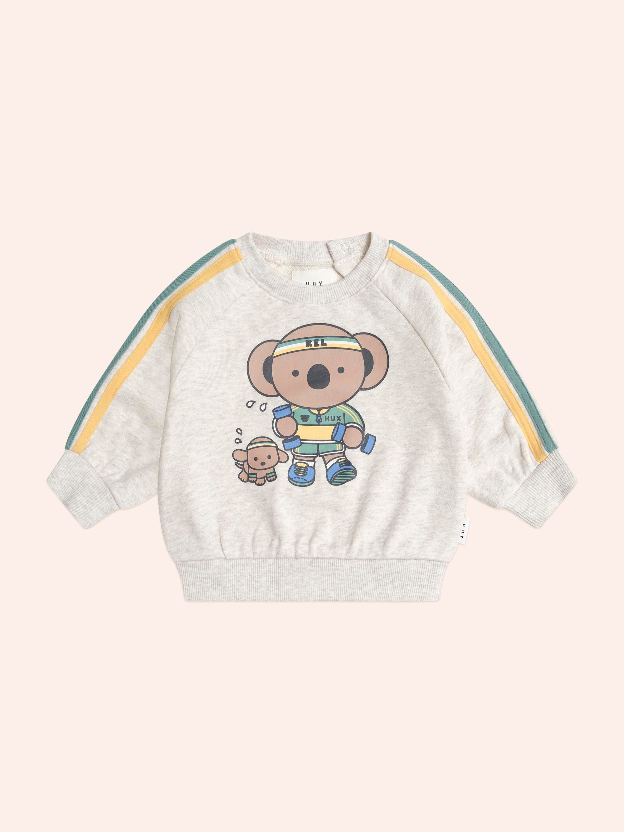 Kel Koala Sporty Sweatshirt SWEATSHIRT Huxbaby