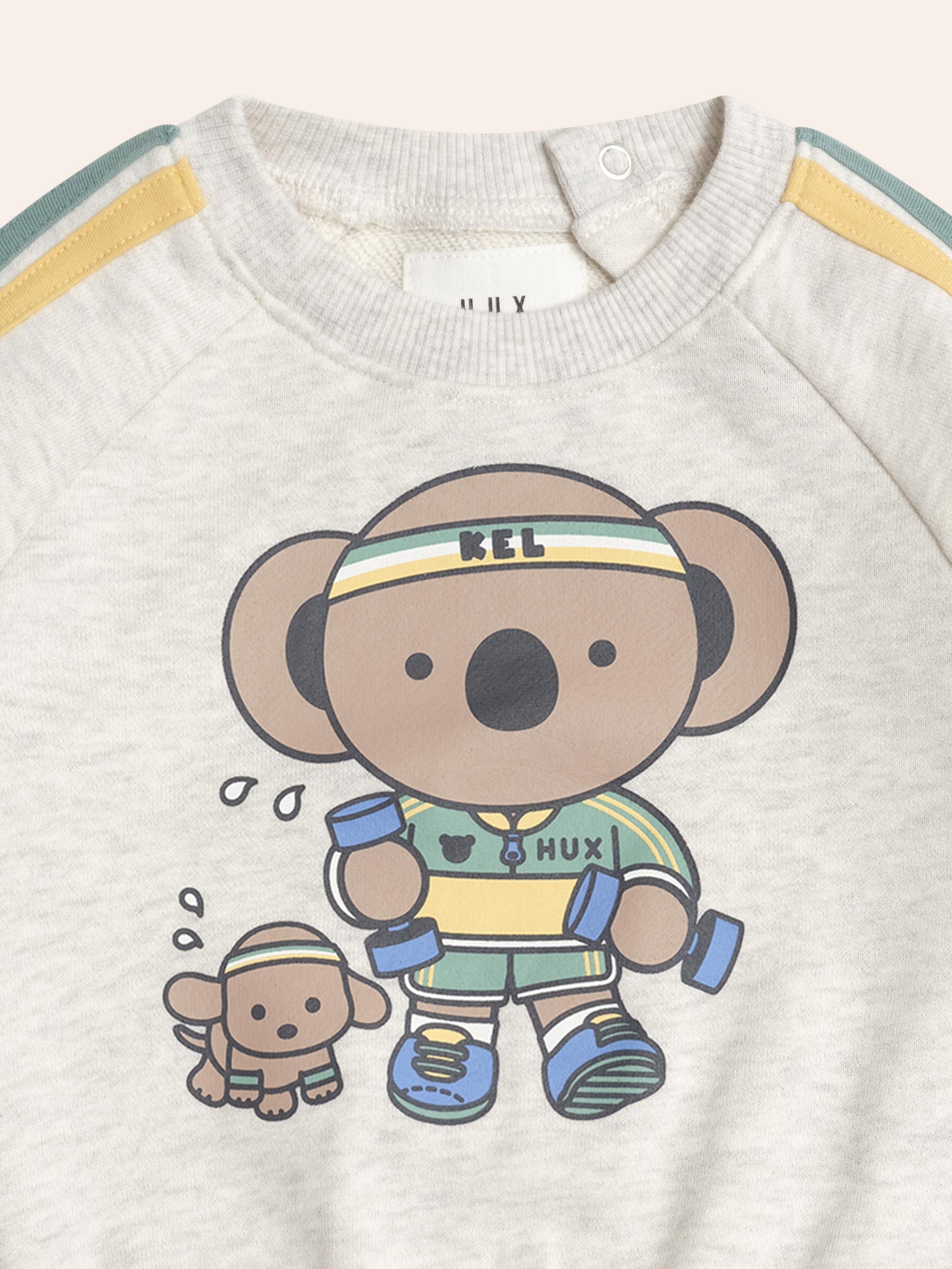 Kel Koala Sporty Sweatshirt SWEATSHIRT Huxbaby