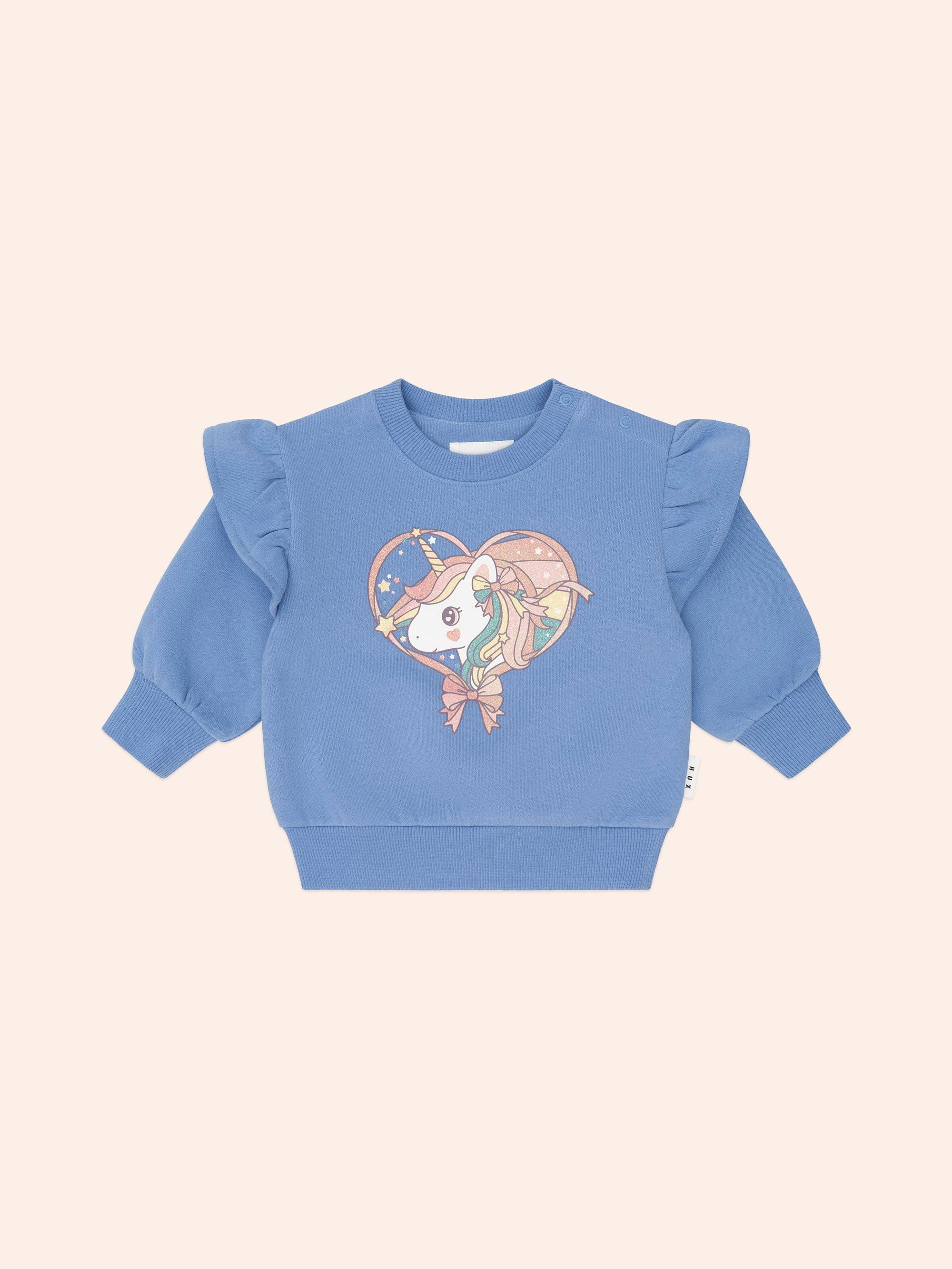 Whimsical Unicorn Sweatshirt SWEATSHIRT Huxbaby