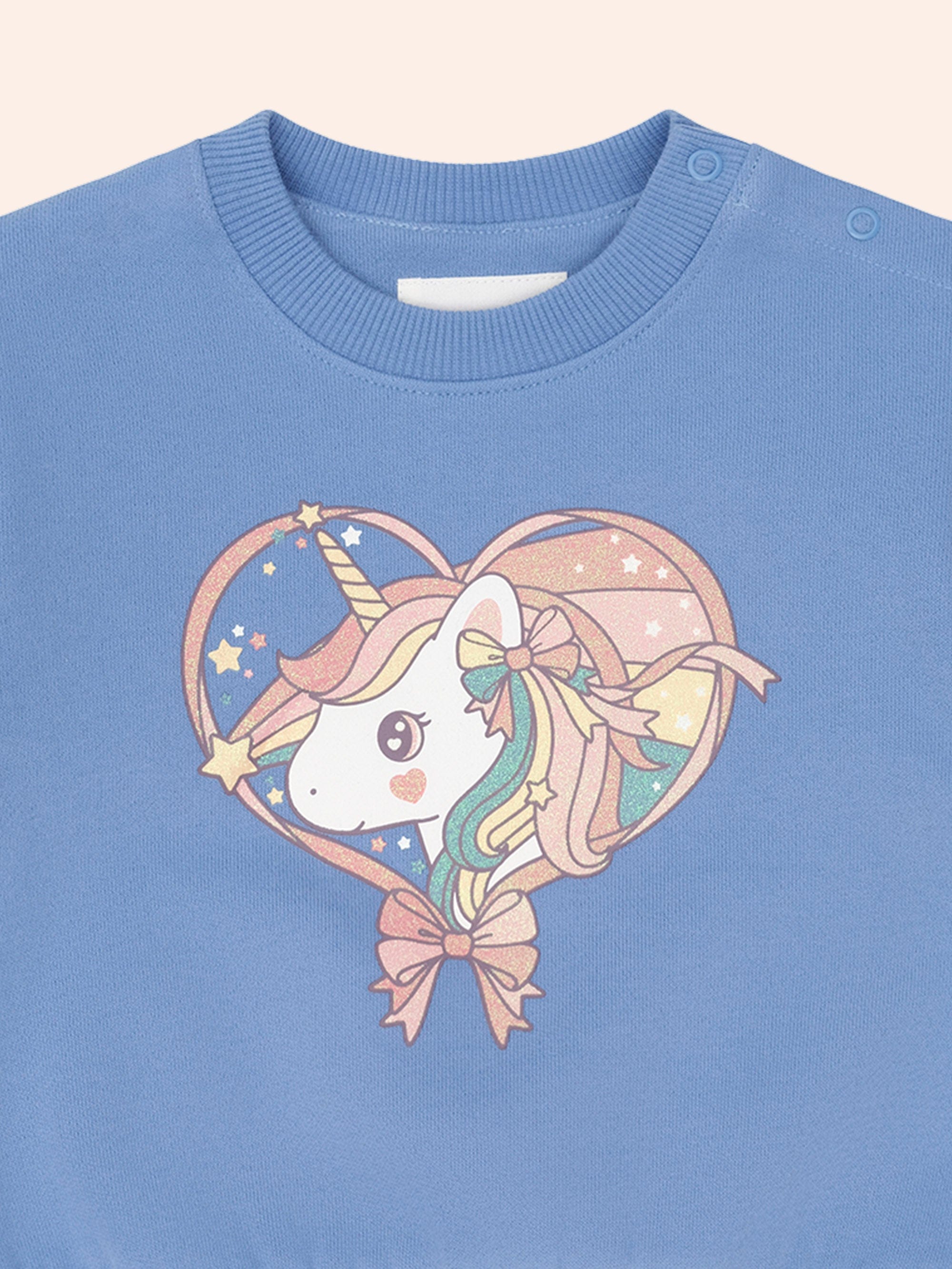 Whimsical Unicorn Sweatshirt SWEATSHIRT Huxbaby