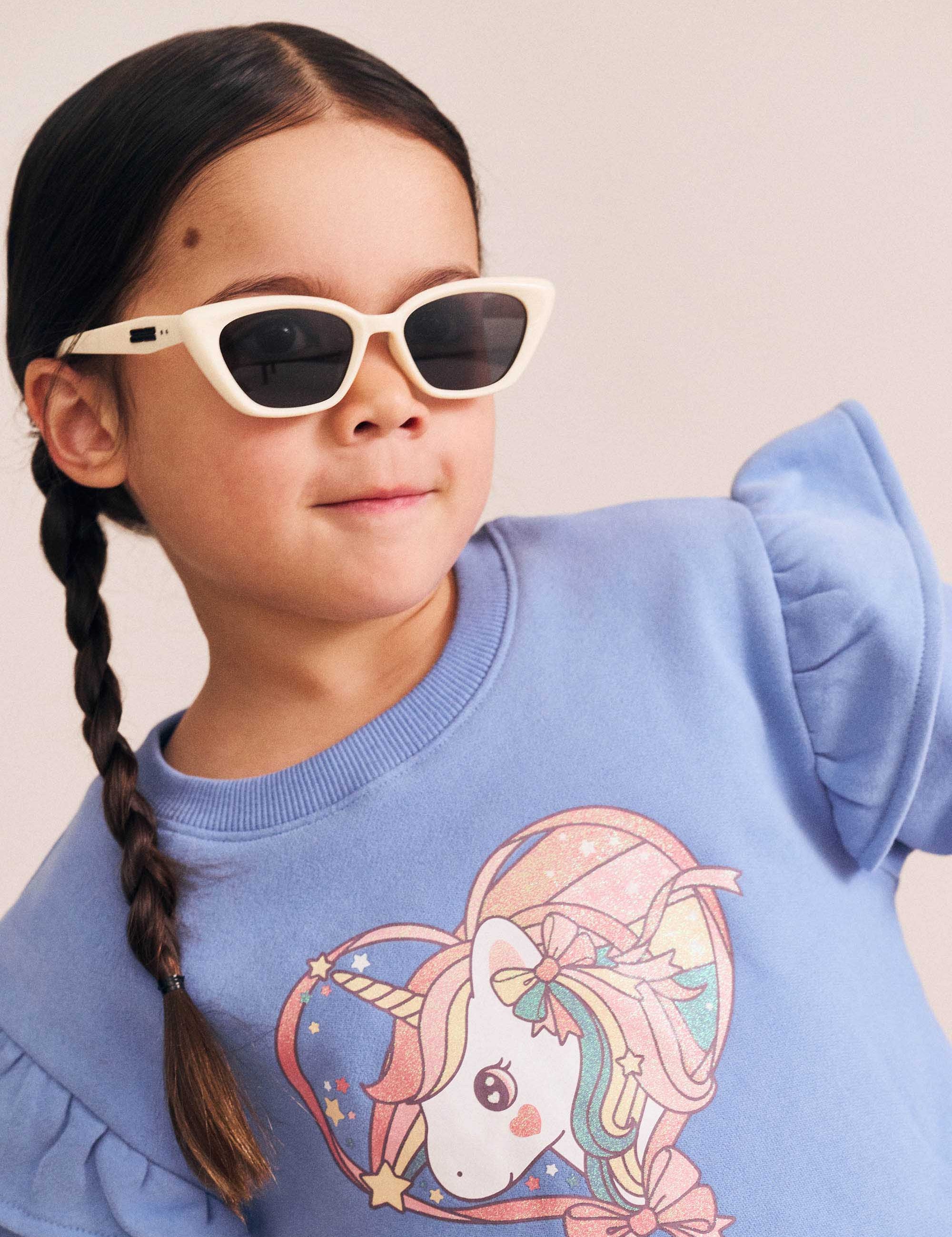 Whimsical Unicorn Sweatshirt SWEATSHIRT Huxbaby