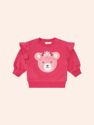 Flower Crown Huxette Sweatshirt SWEATSHIRT Huxbaby