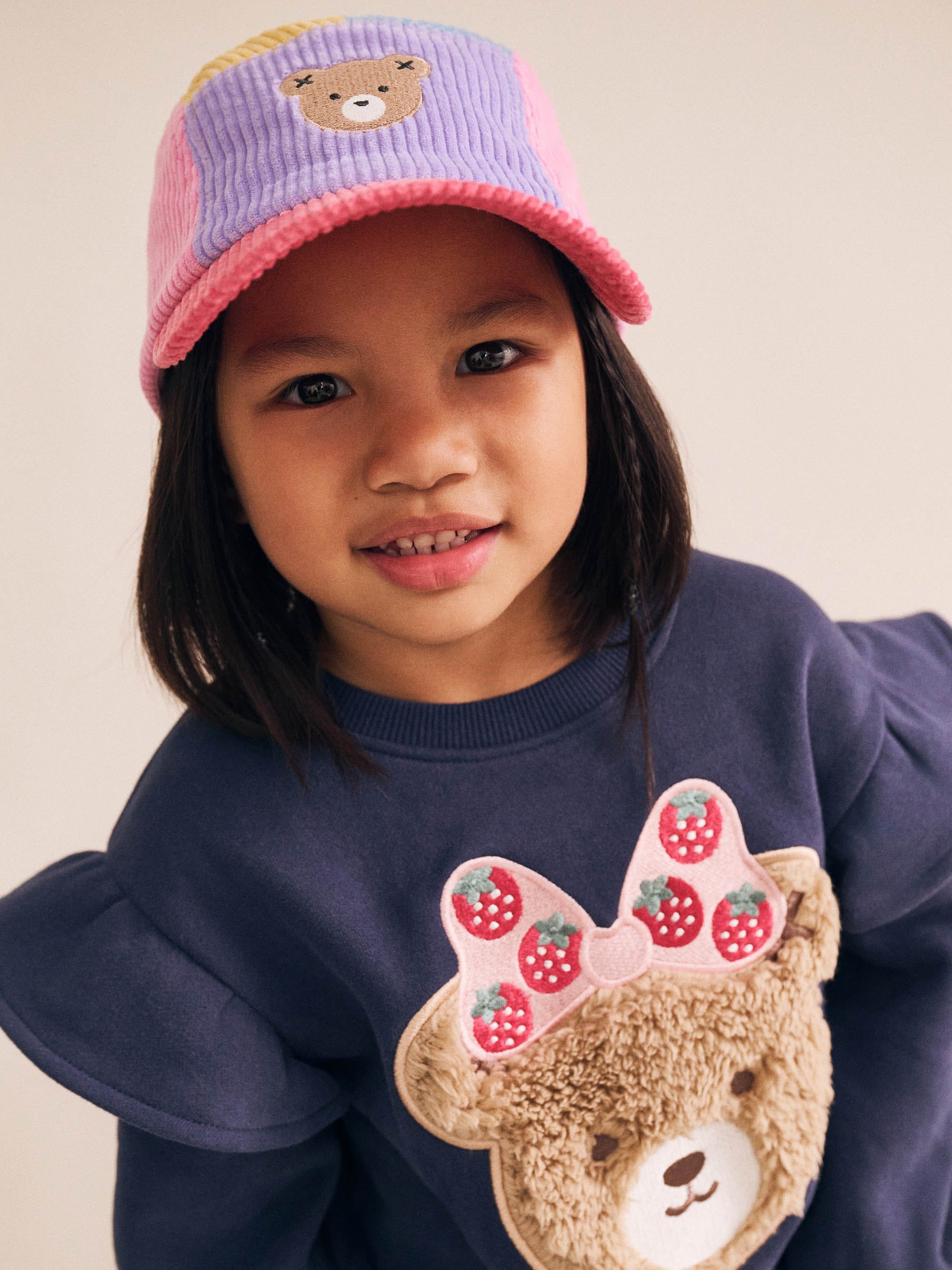 Strawberry Fields Huxette Bow Sweatshirt SWEATSHIRT Huxbaby