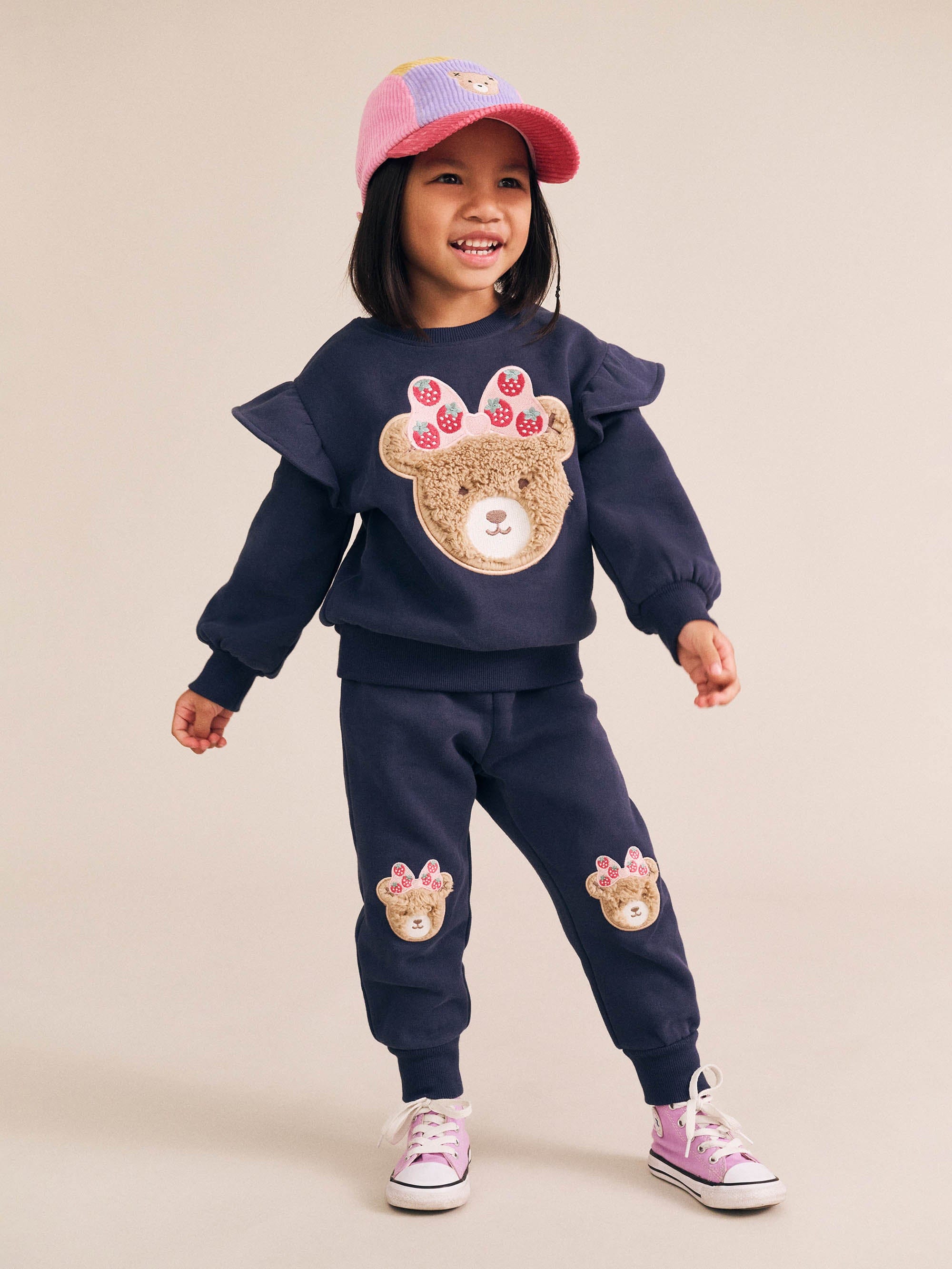Strawberry Fields Huxette Bow Sweatshirt SWEATSHIRT Huxbaby