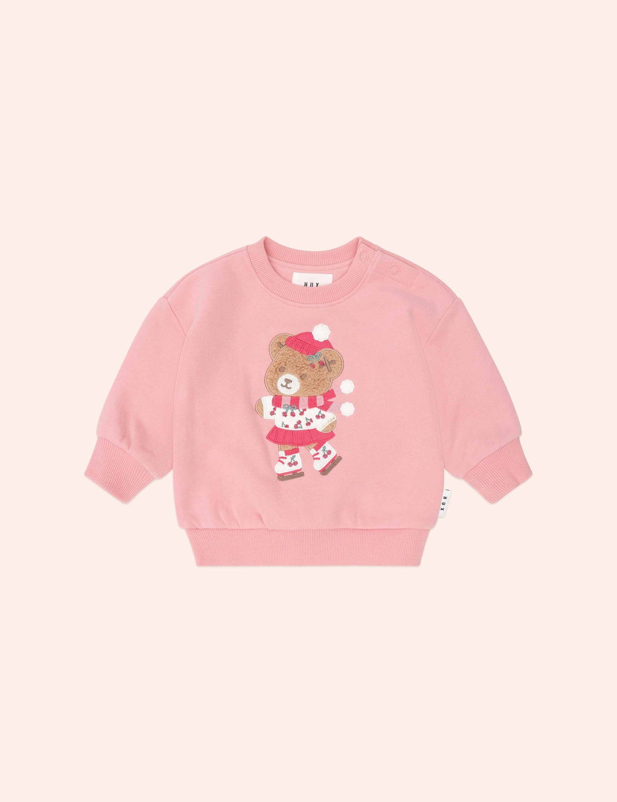 Ice Skater Huxette Sweatshirt SWEATSHIRT Huxbaby