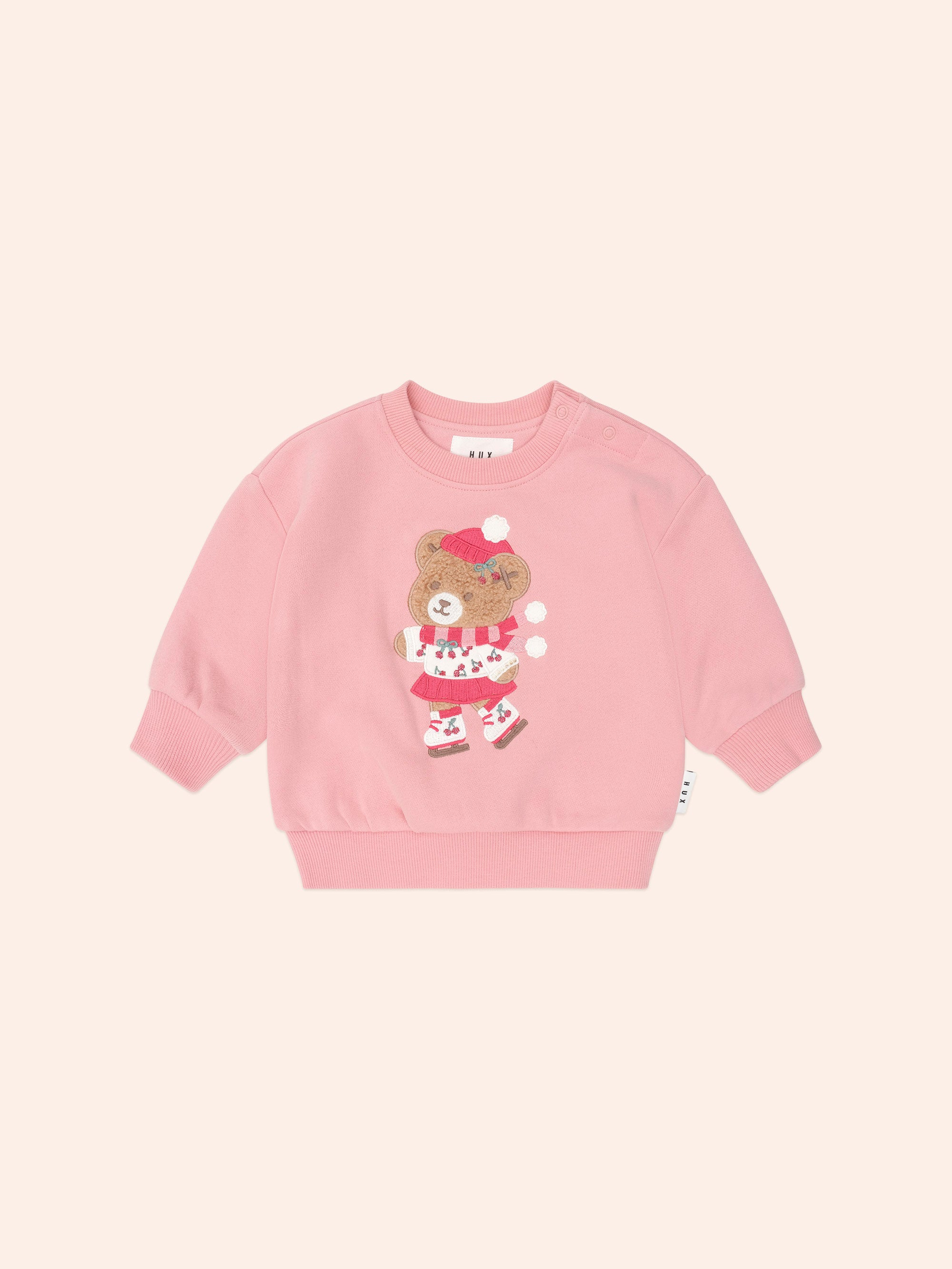 Ice Skater Huxette Sweatshirt SWEATSHIRT Huxbaby