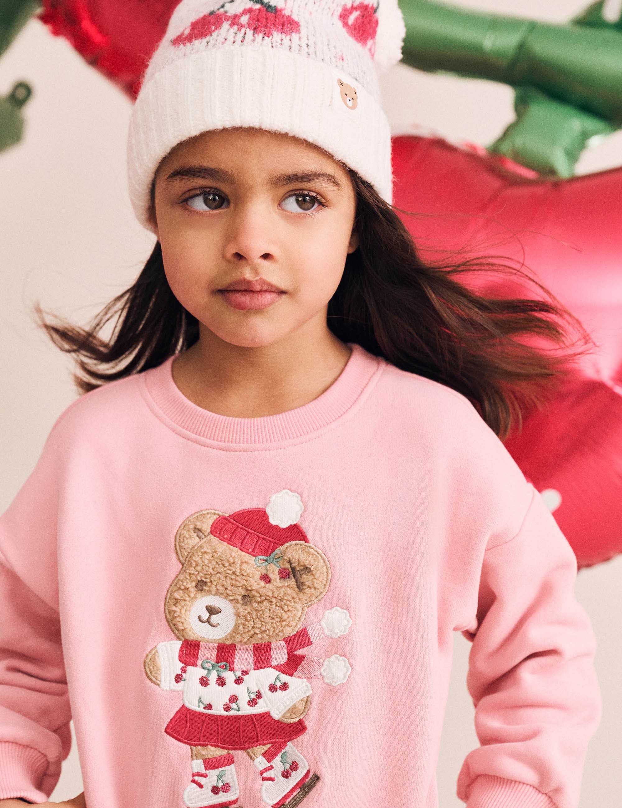 Ice Skater Huxette Sweatshirt SWEATSHIRT Huxbaby