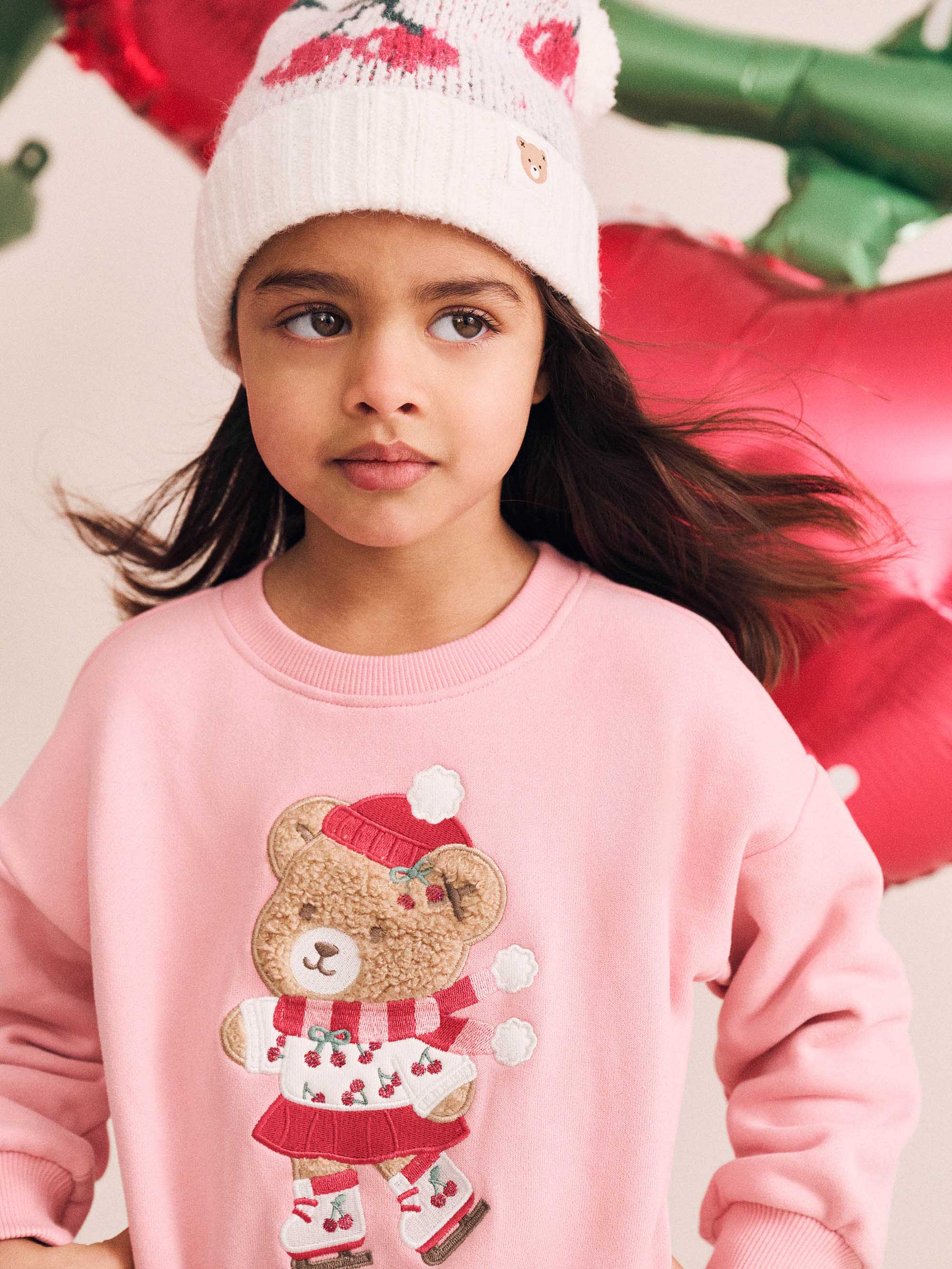 Ice Skater Huxette Sweatshirt SWEATSHIRT Huxbaby