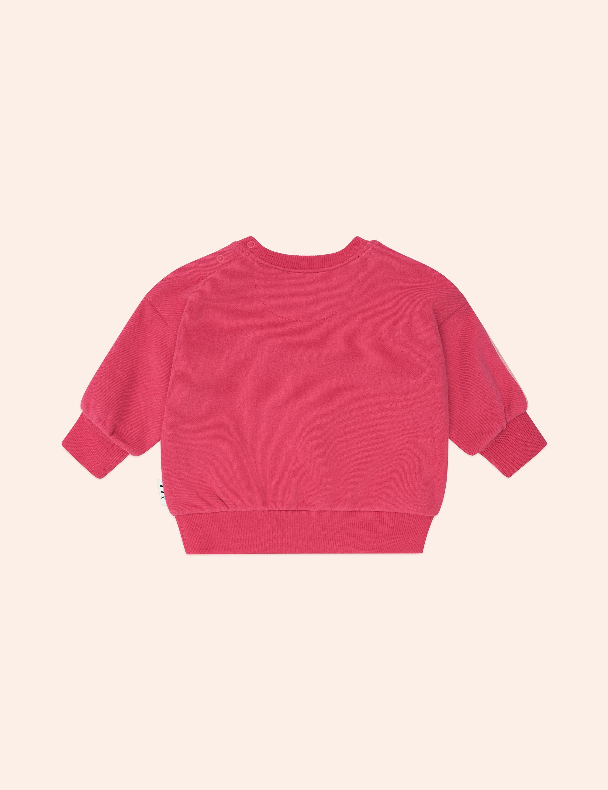 Cherry Racer Stripe Sweatshirt SWEATSHIRT Huxbaby