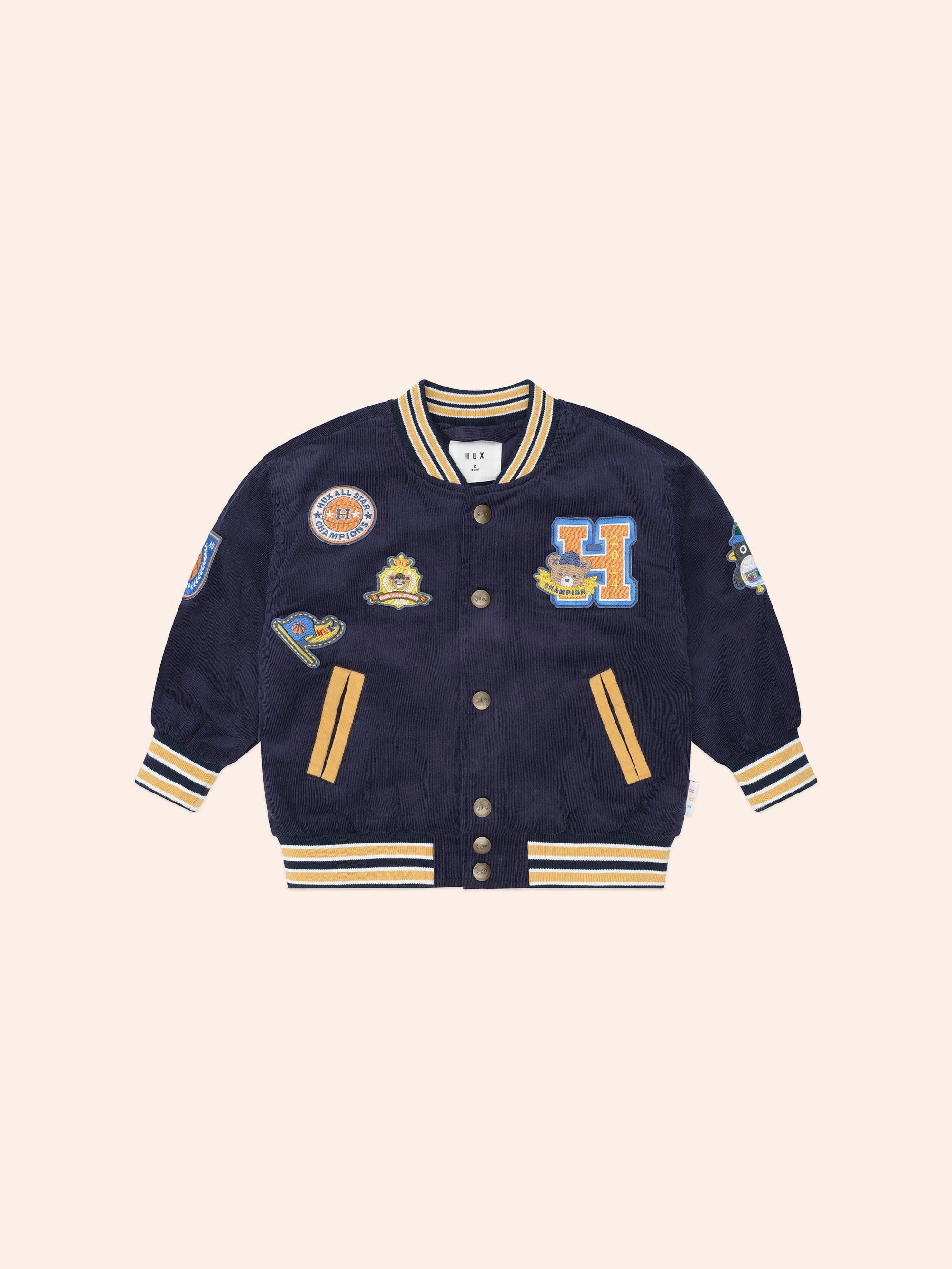 Collegiate Hux Cord Jacket JACKET Huxbaby