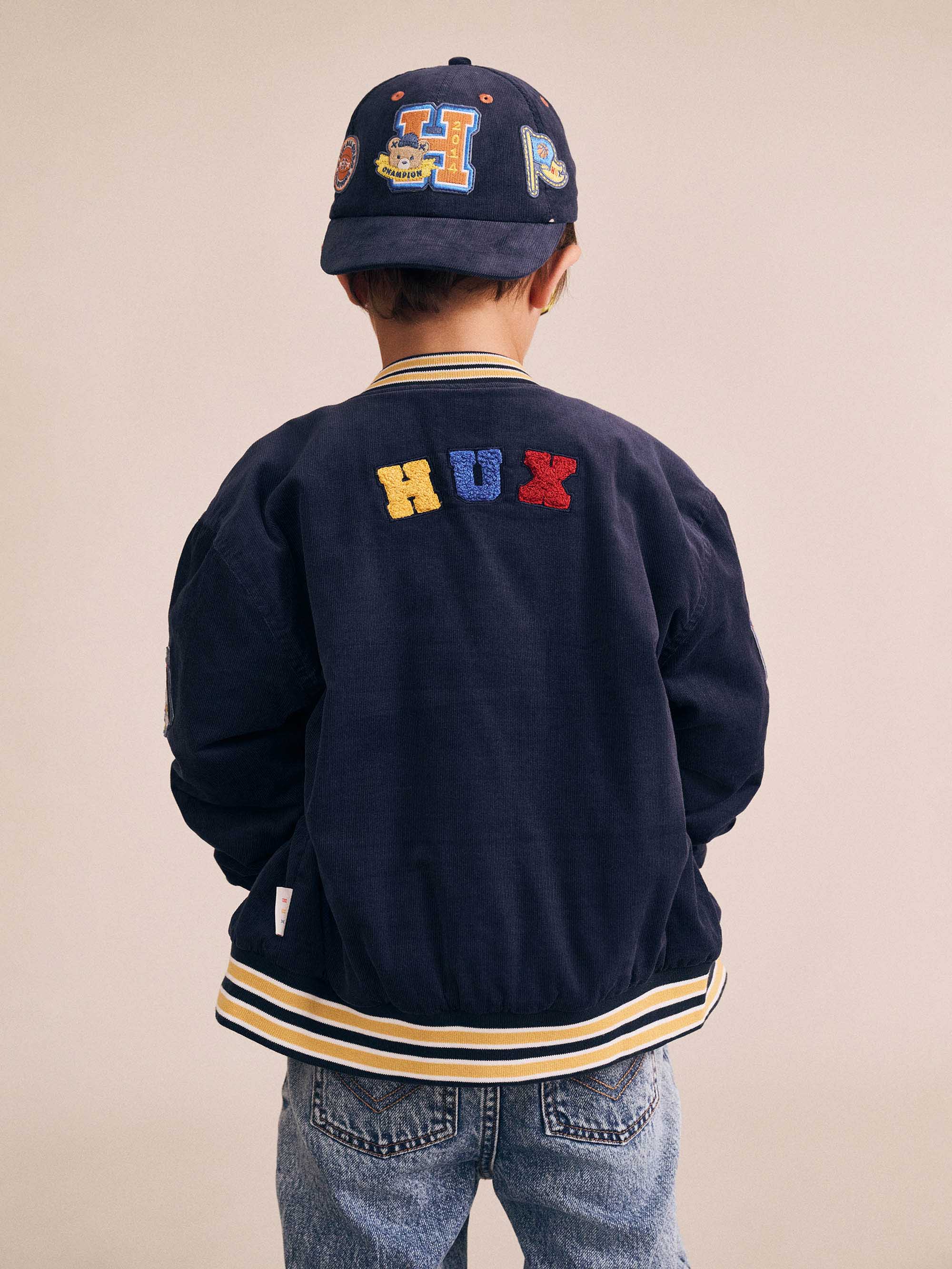 Collegiate Hux Cord Jacket JACKET Huxbaby