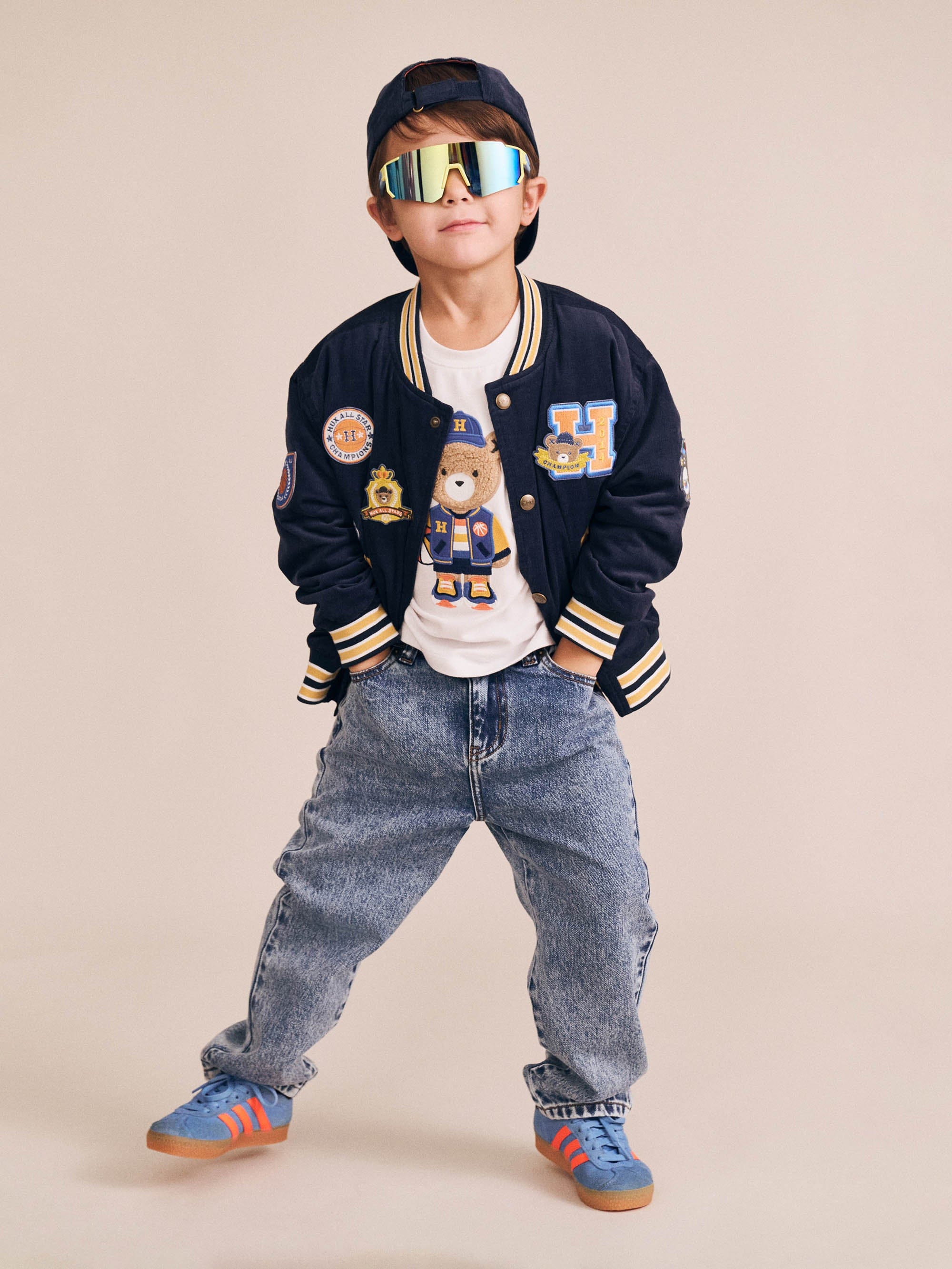 Collegiate Hux Cord Jacket JACKET Huxbaby