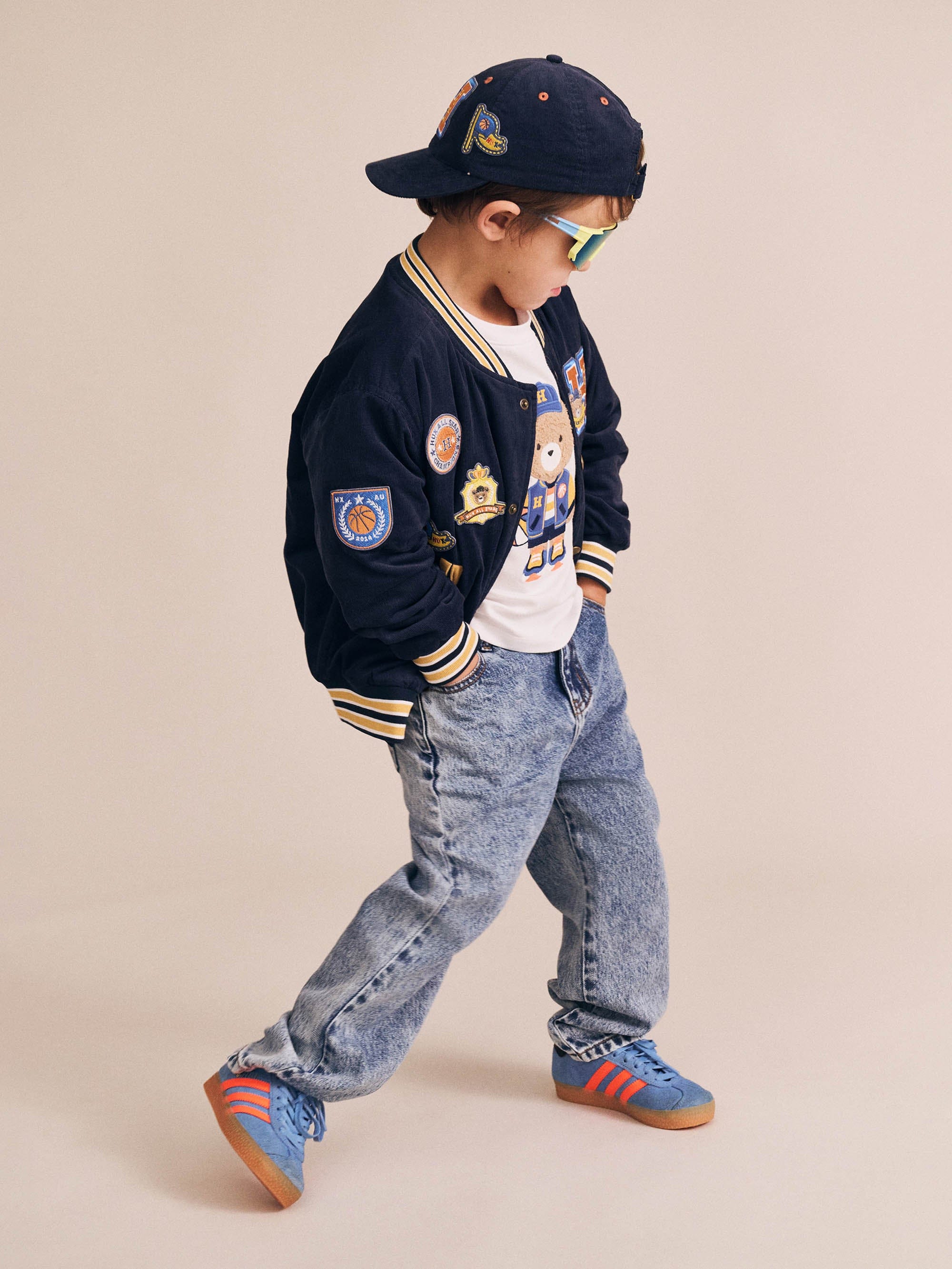 Collegiate Hux Cord Jacket JACKET Huxbaby