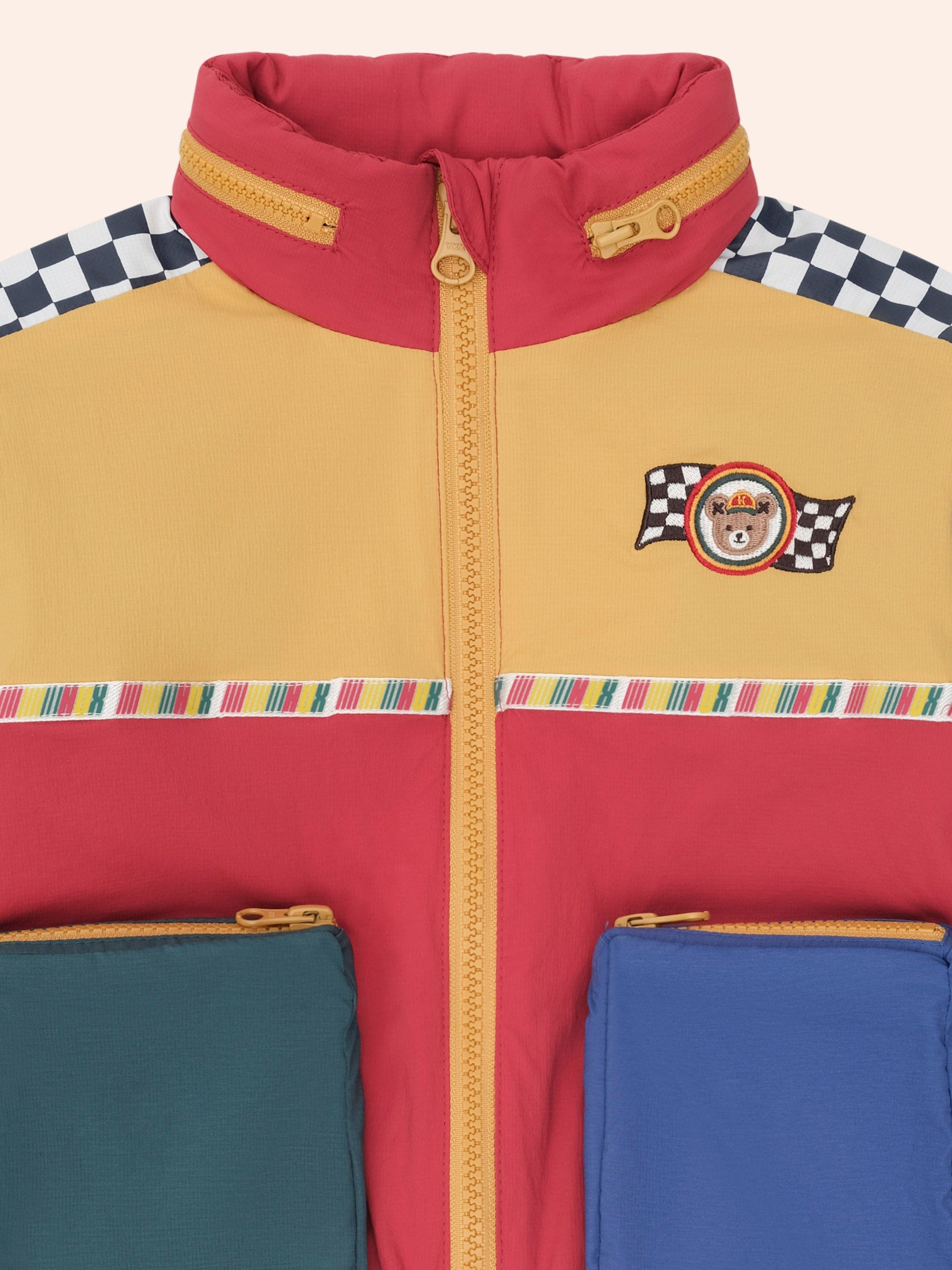 Retro Motosport Windbreaker JACKET Huxbaby