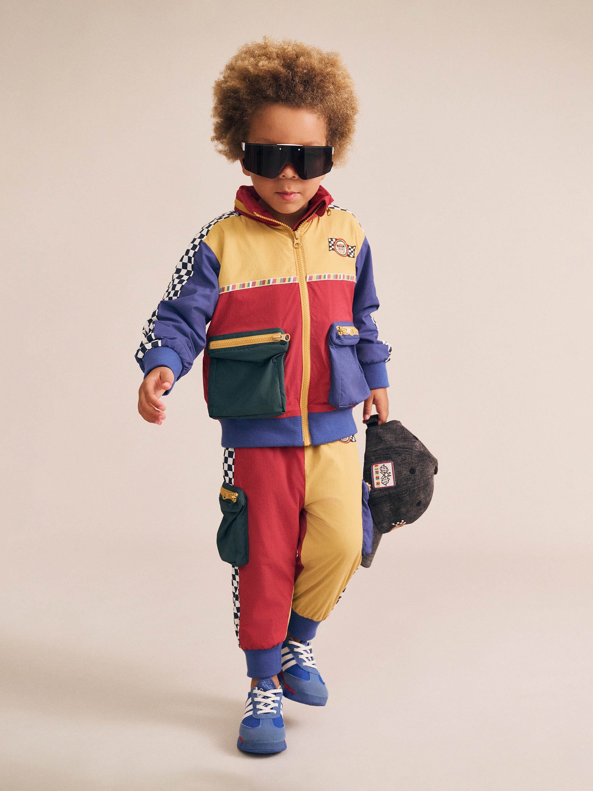 Retro Motosport Windbreaker JACKET Huxbaby