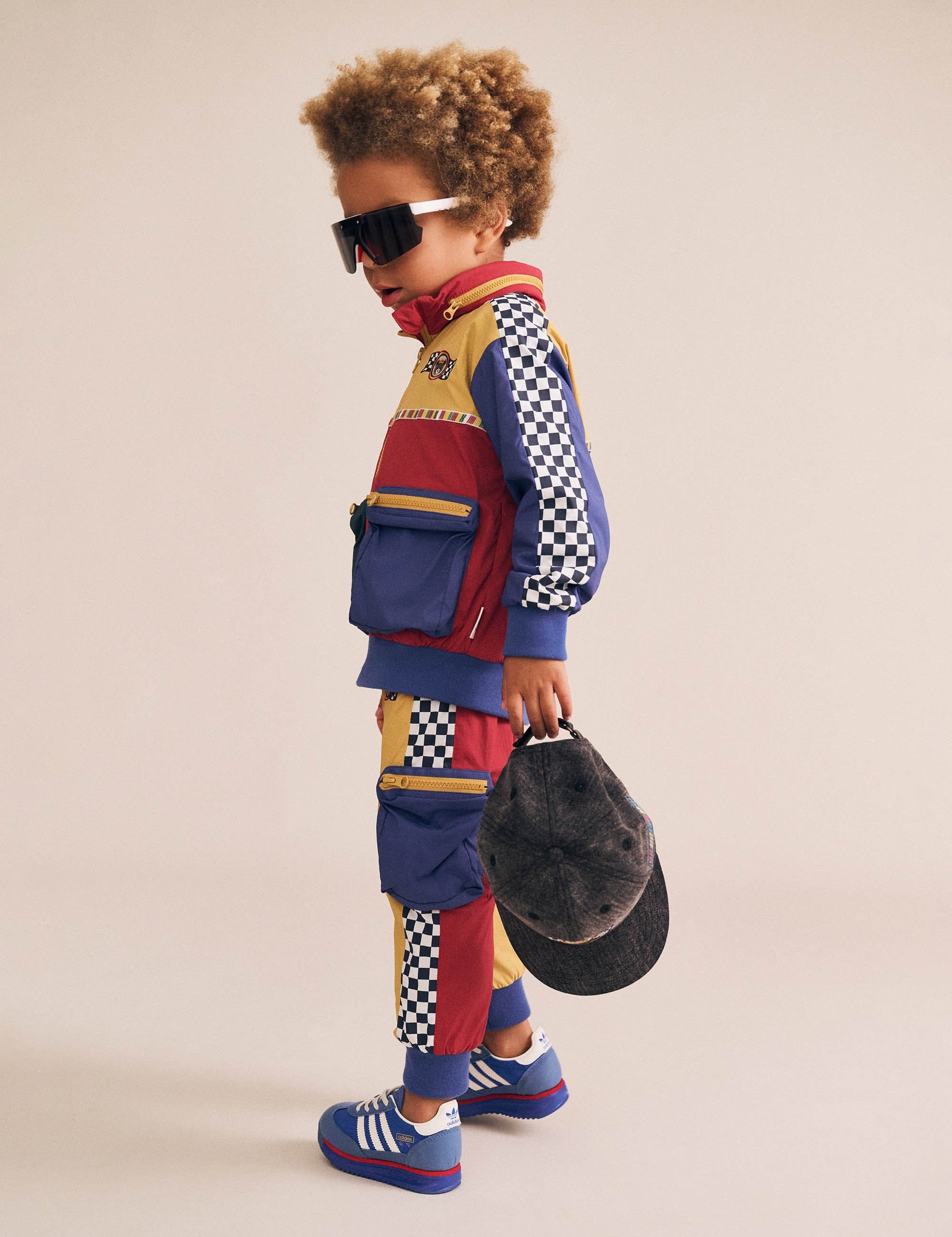 Retro Motosport Windbreaker JACKET Huxbaby