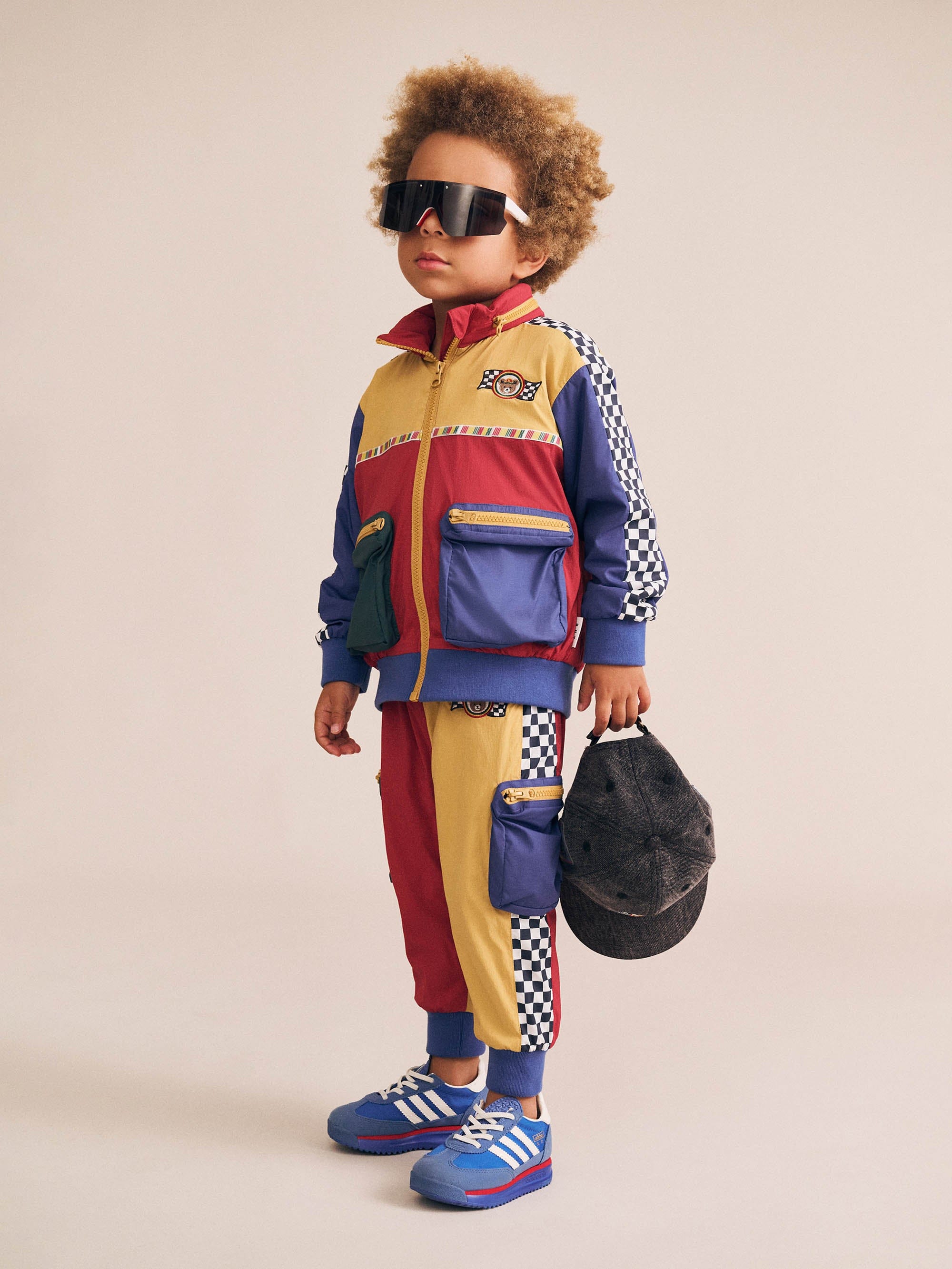 Retro Motosport Windbreaker JACKET Huxbaby