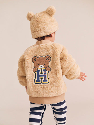 Varsity Hux Fur Jacket JACKET Huxbaby