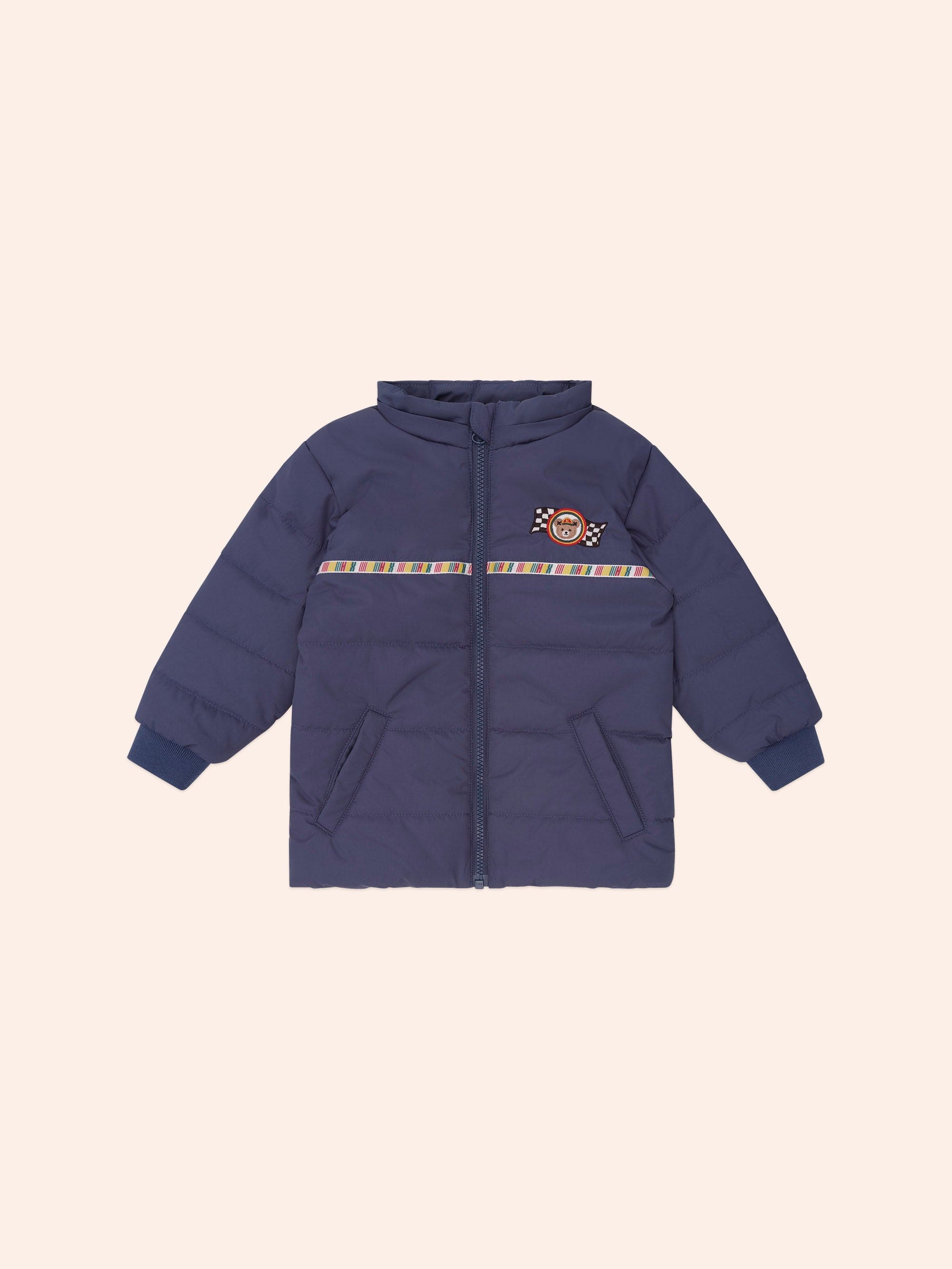 Rug Up Hux Spliced Puffer Jacket JACKET Huxbaby