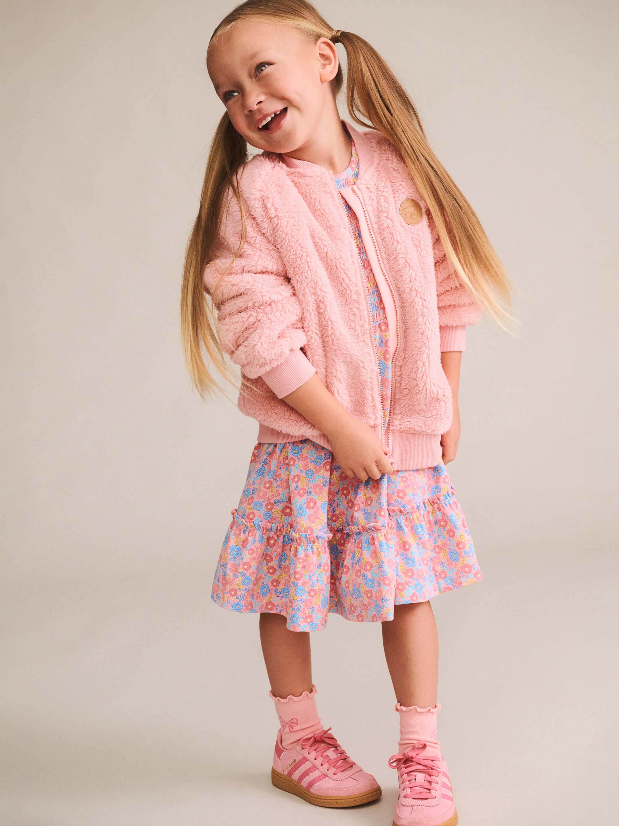 Huxbaby Shopify JACKET Cherry Bow Furry Jacket