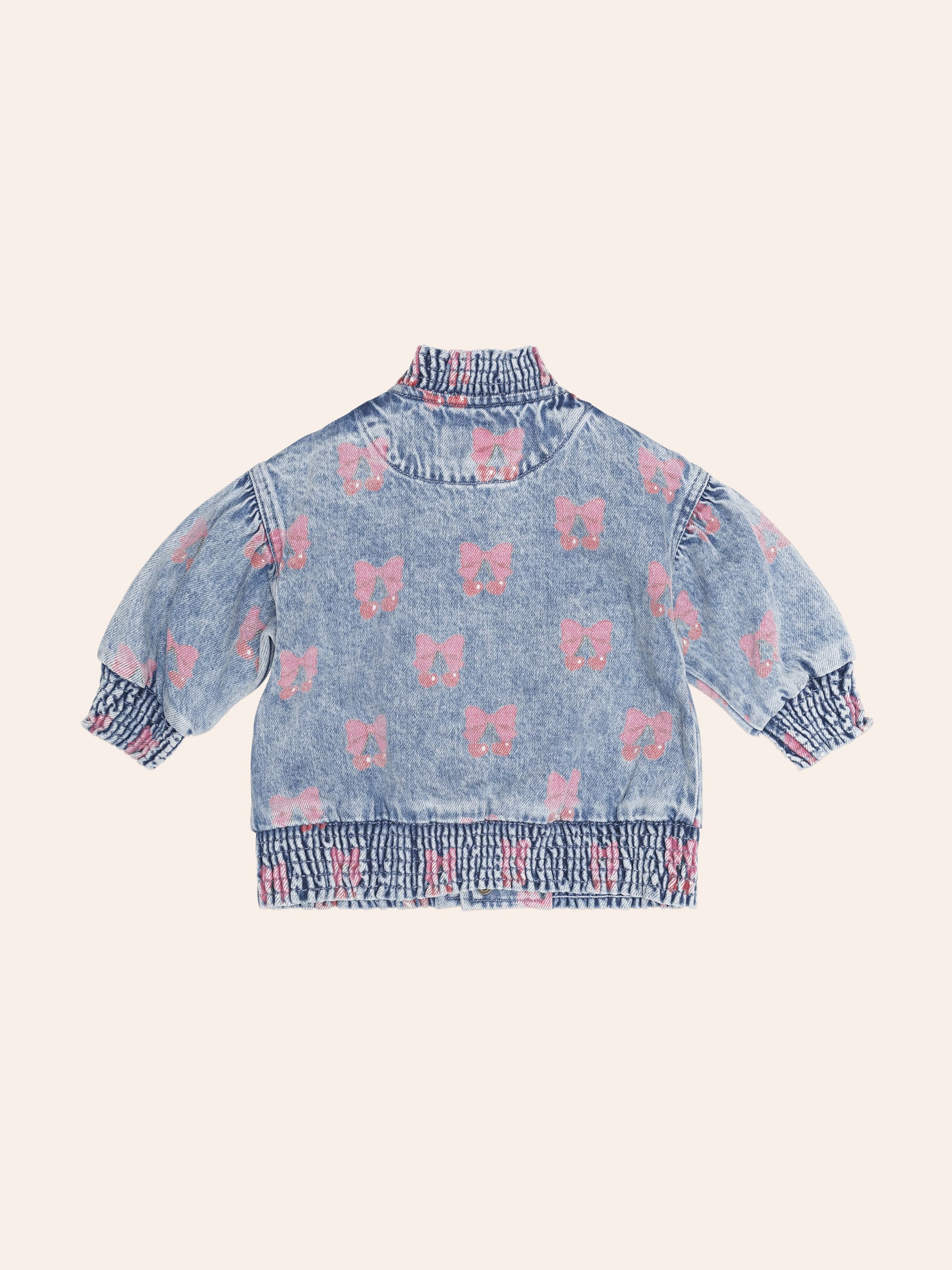 Huxbaby Shopify JACKET Dreamy Denim Cherry Jacket