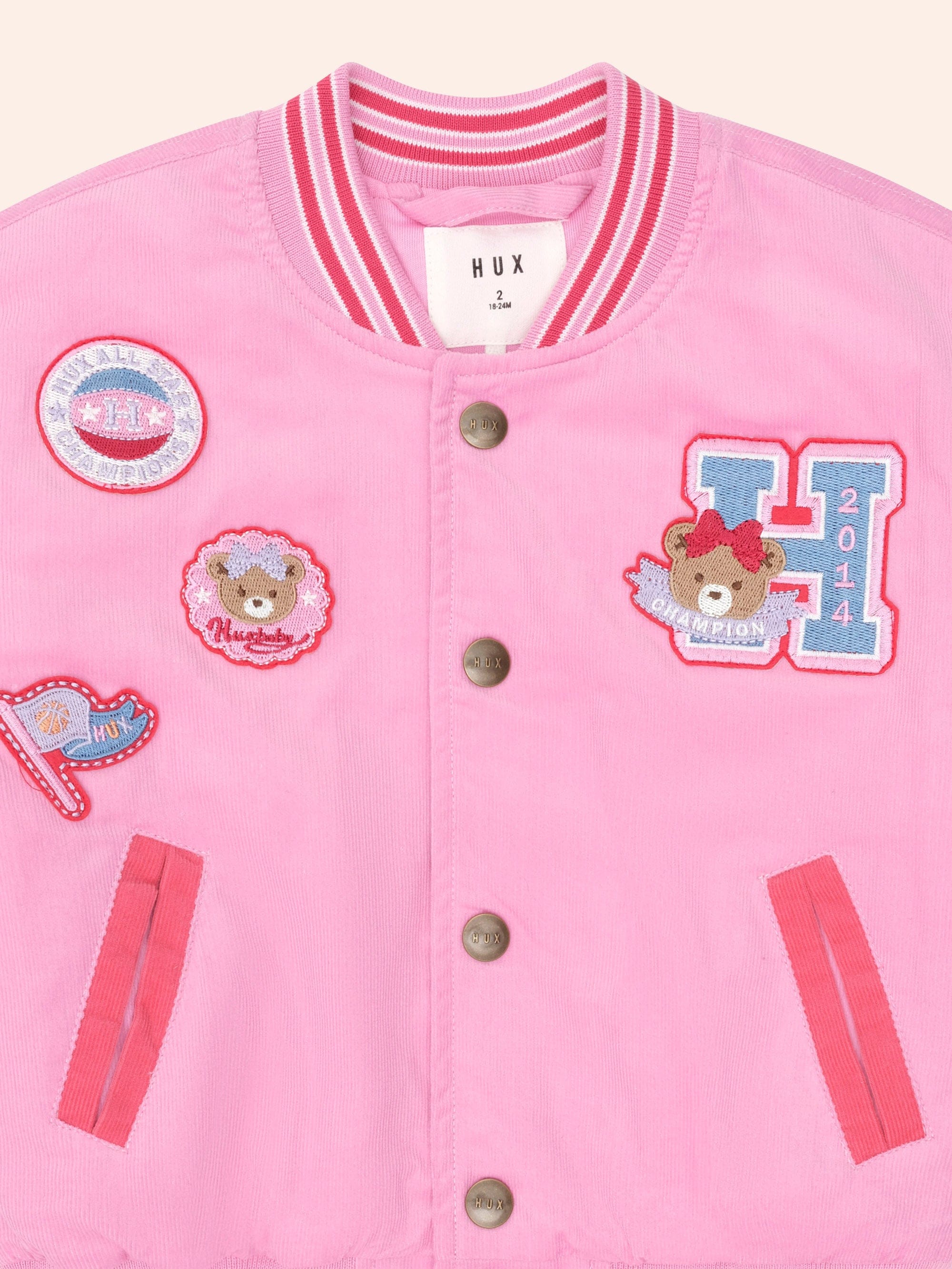 Collegiate Huxette Cord Jacket JACKET Huxbaby