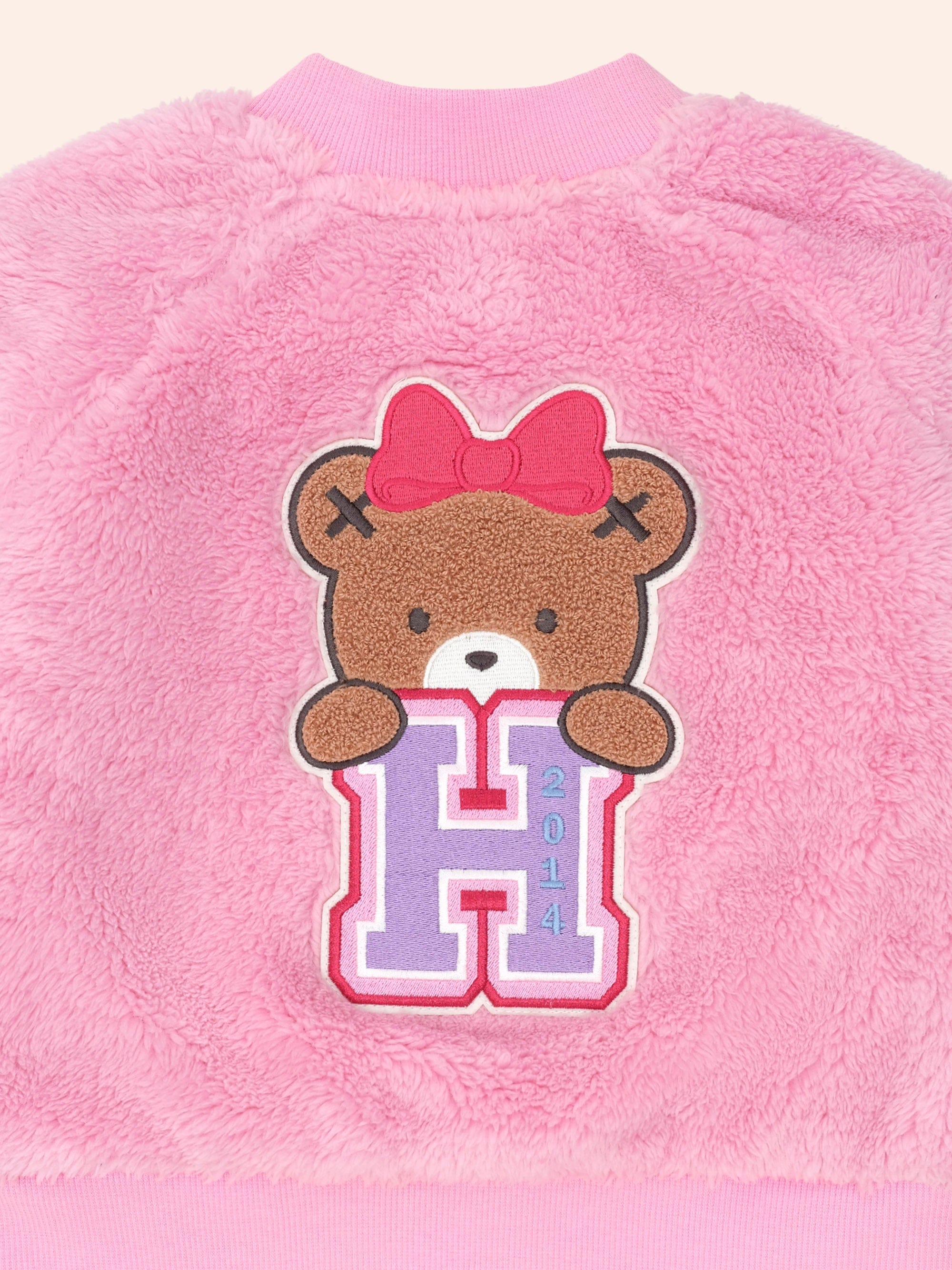 Varsity Huxette Fur Jacket JACKET Huxbaby