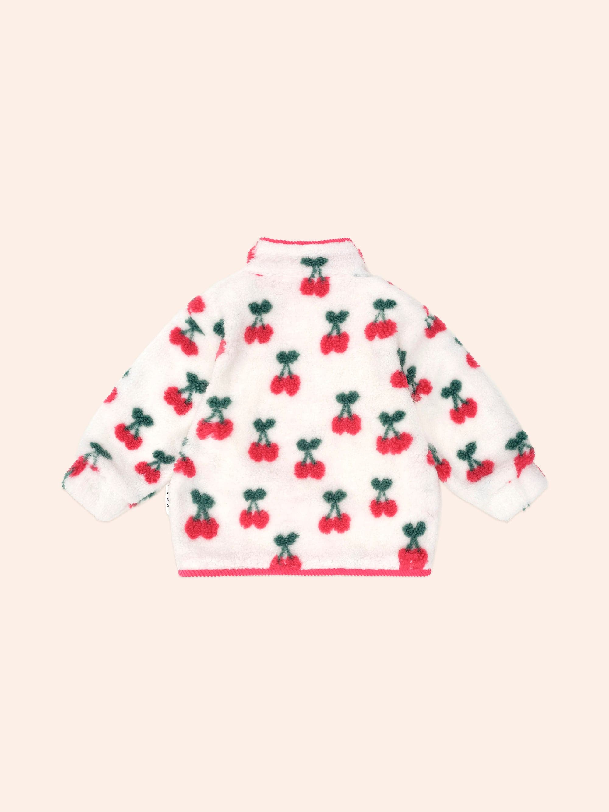 Very Cherry Sherpa Jacket JACKET Huxbaby
