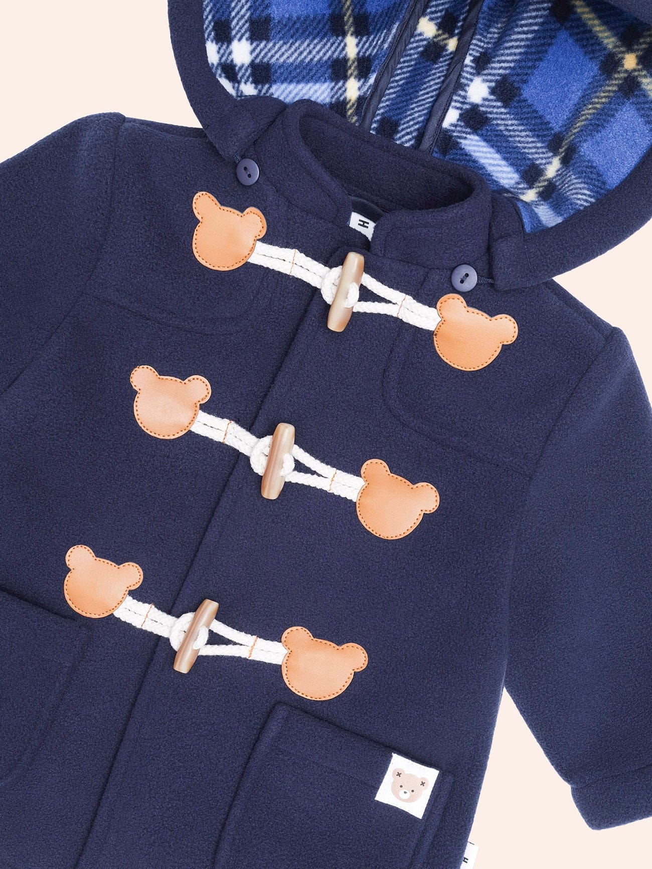 Apres Ski Peacoat JACKET Huxbaby Shopify