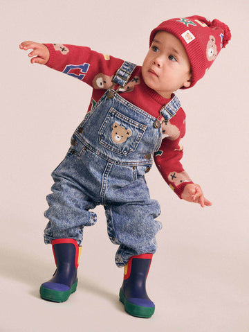 Dreamy Denim Overalls OVERALL Huxbaby