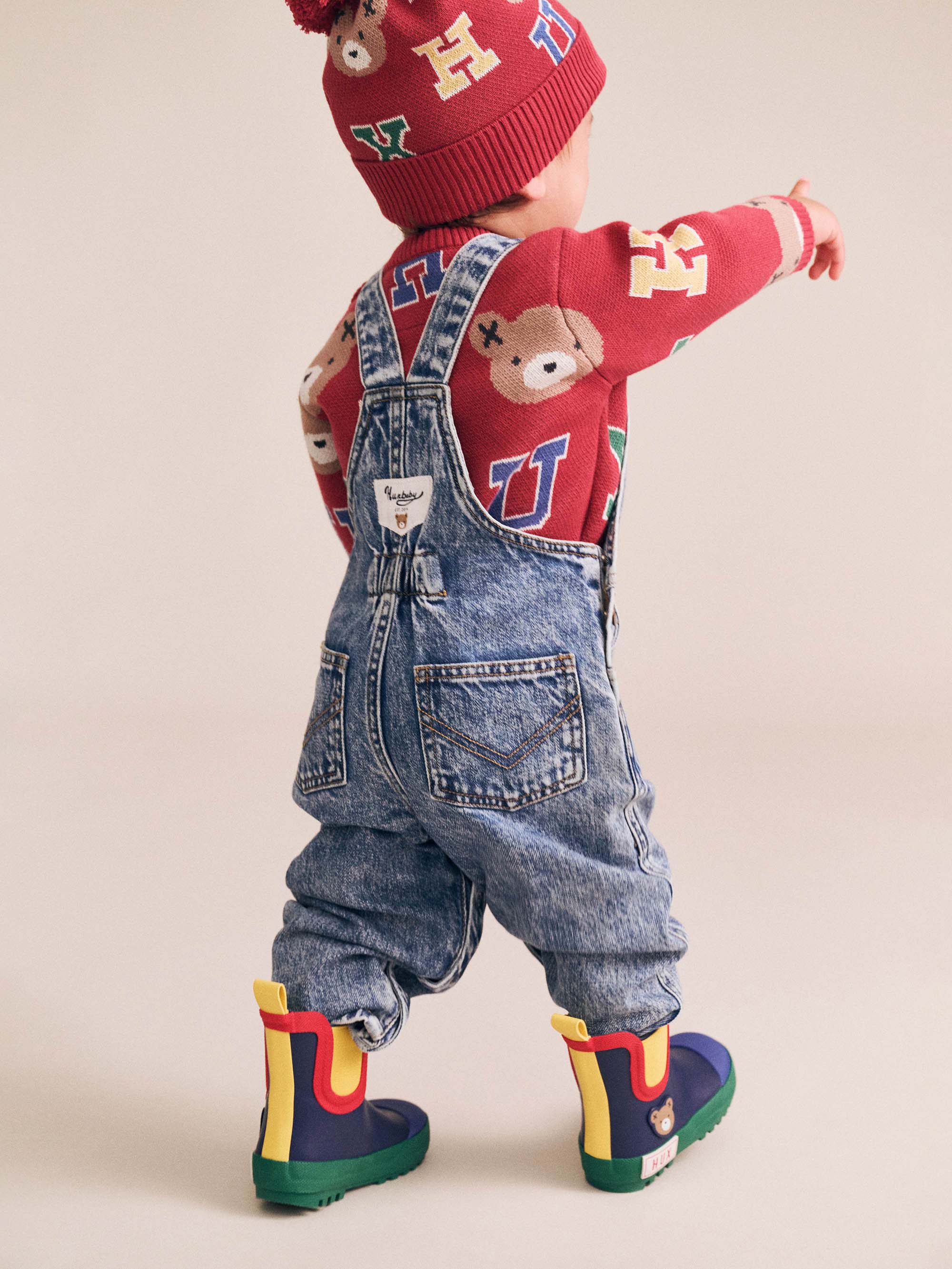 Dreamy Denim Overalls OVERALL Huxbaby